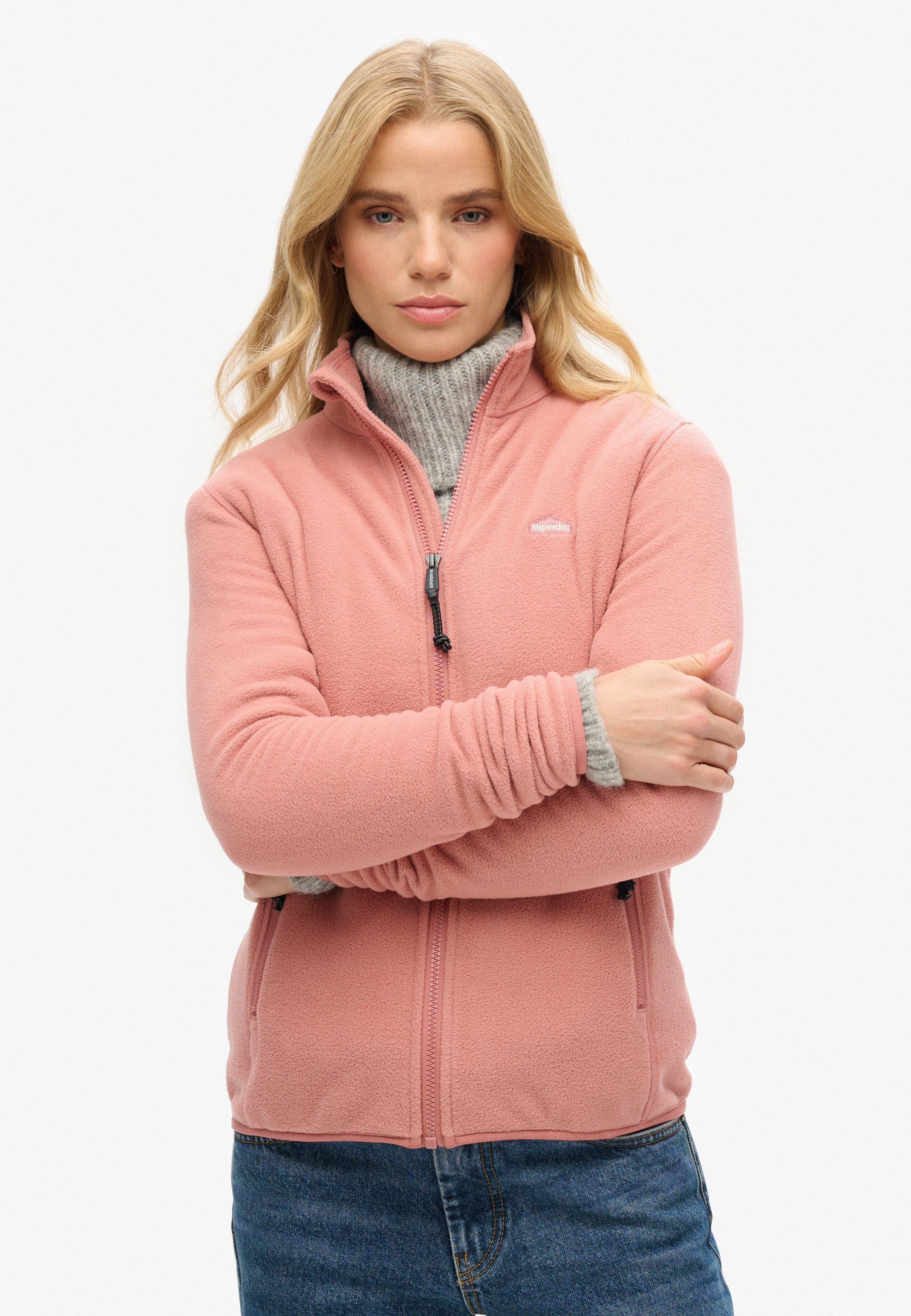 Superdry Sweatjacke POLAR FLEECE FULL ZIP günstig online kaufen