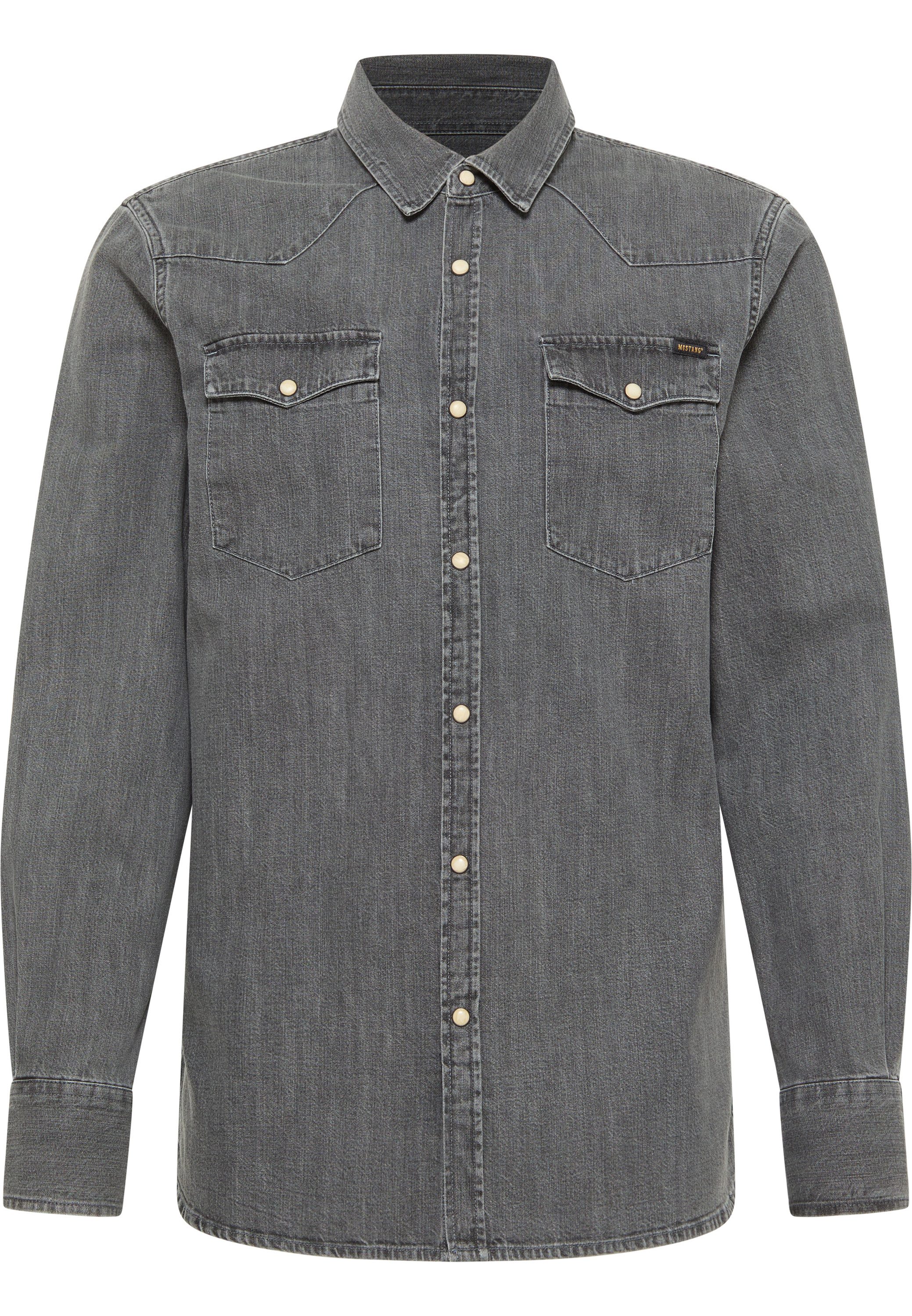 MUSTANG Langarmhemd Herren Style Duver günstig online kaufen