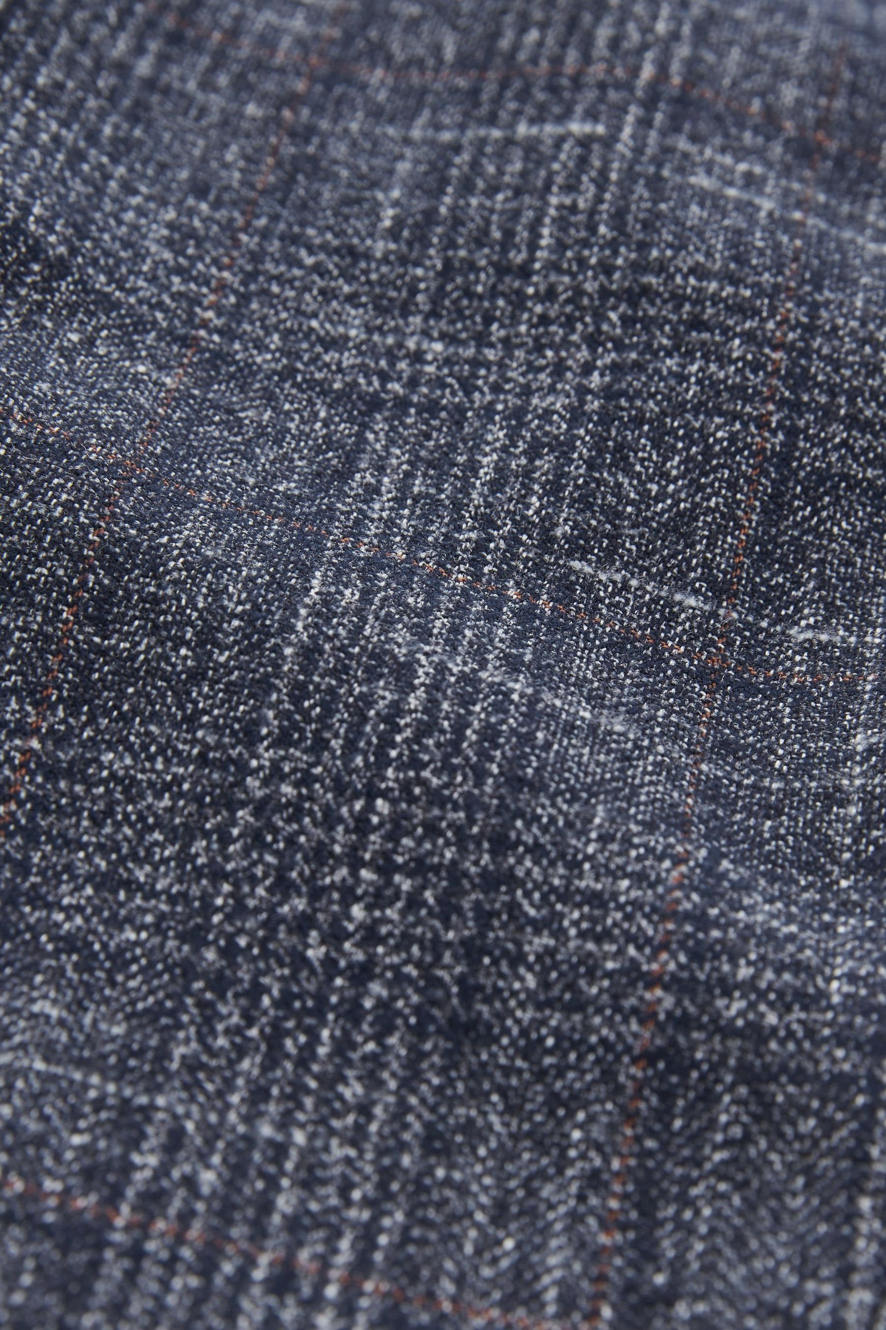 Next Anzughose Karierter paspelierter Anzug im Slim Fit: Hose (1-tlg)
