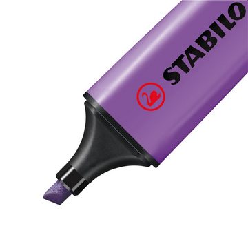 STABILO Marker STABILO BOSS Textmarker ARTY - 2+5 mm - kalte Farben - 10er Etui