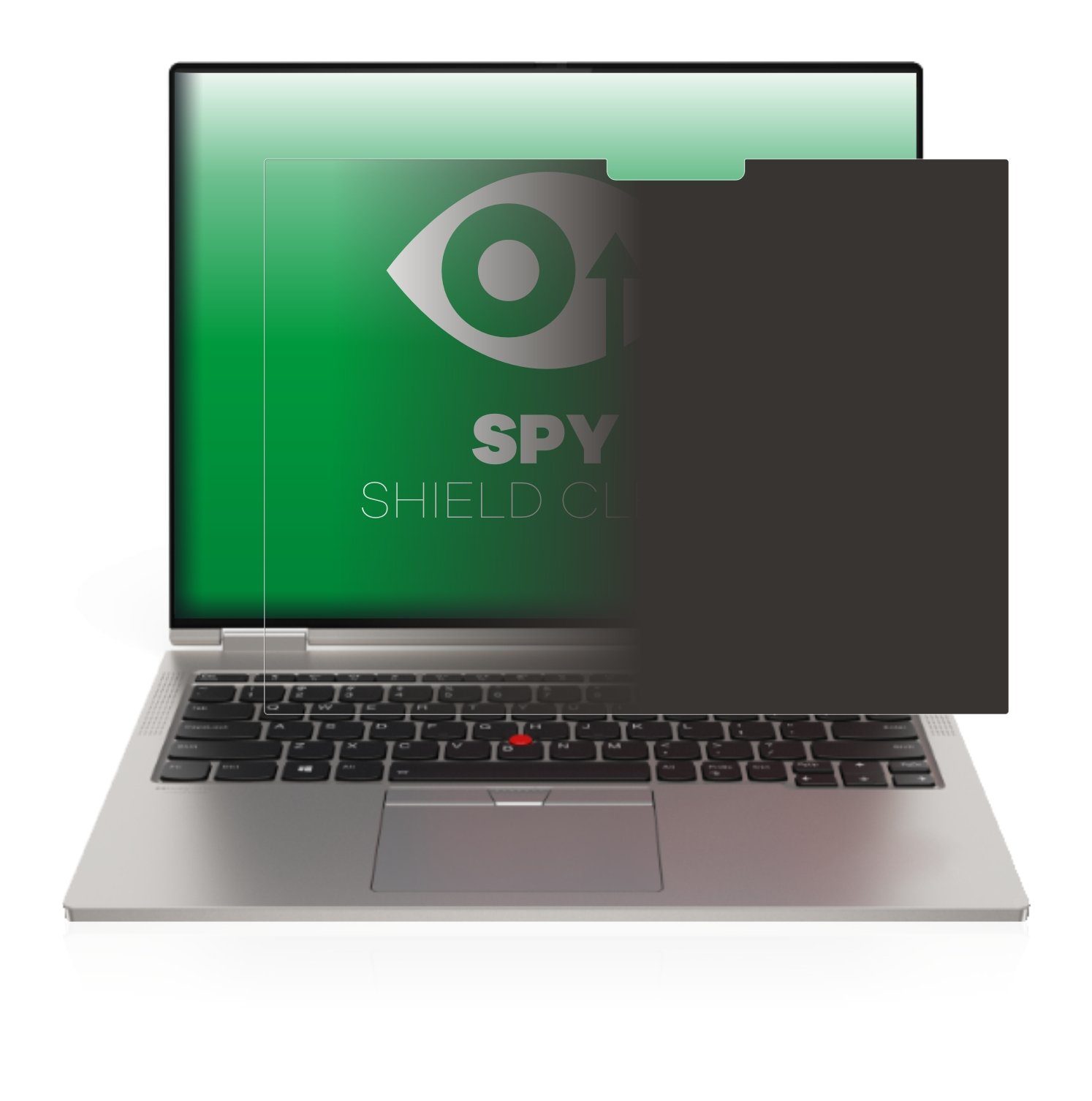 upscreen Blickschutzfolie für Lenovo ThinkPad X1 Titanium Yoga Gen 1,  Displayschutzfolie, Blaulichtfilter Privacy Folie Schutzfolie Sichtschutz  klar Anti-Spy