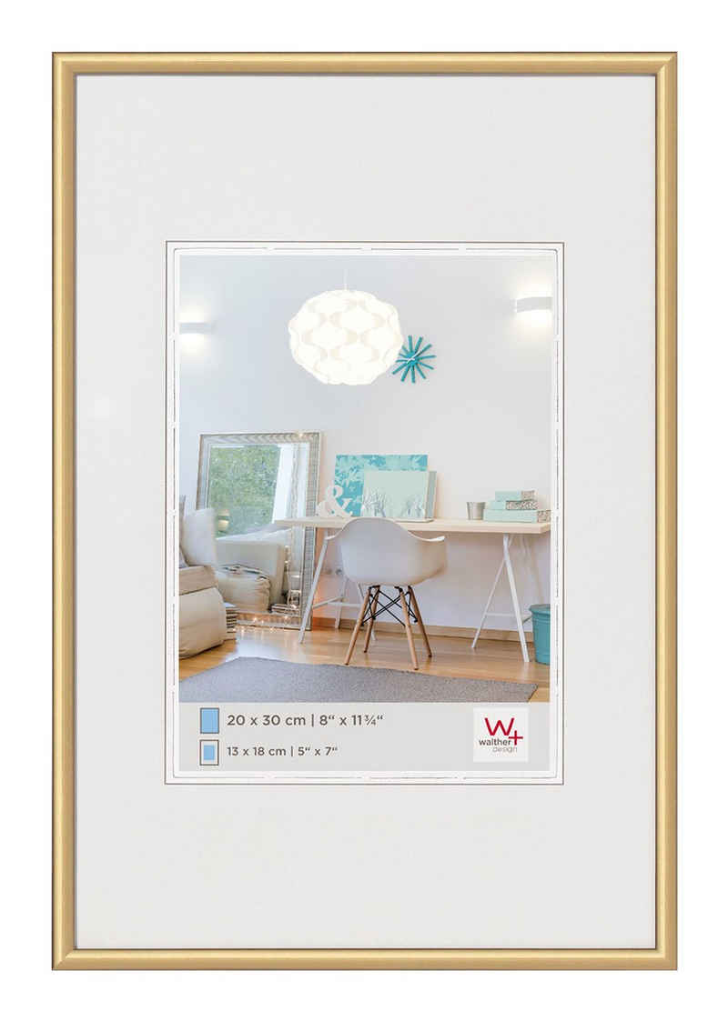 Walther Bilderrahmen »New Lifestyle Bilderrahmen mit Acrylglas A4 bis 50x70 Fotorahmen A3 Bildträger«