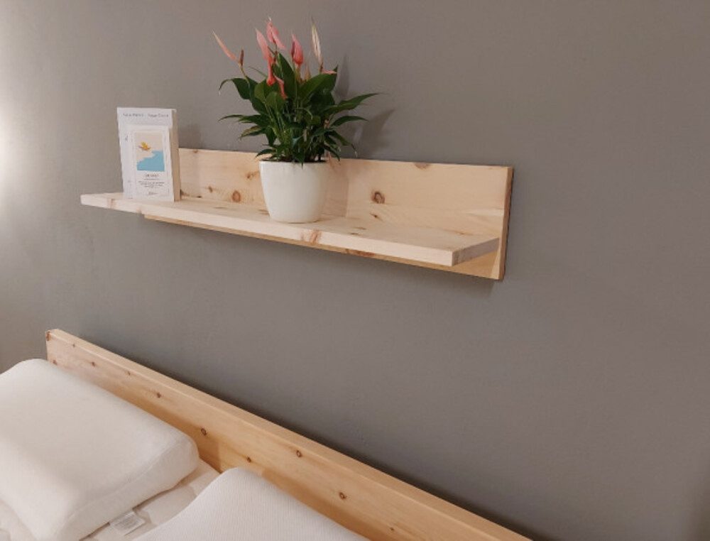 geborgenschlafen Wandregal aus Zirbenholz, 140 cm günstig online kaufen