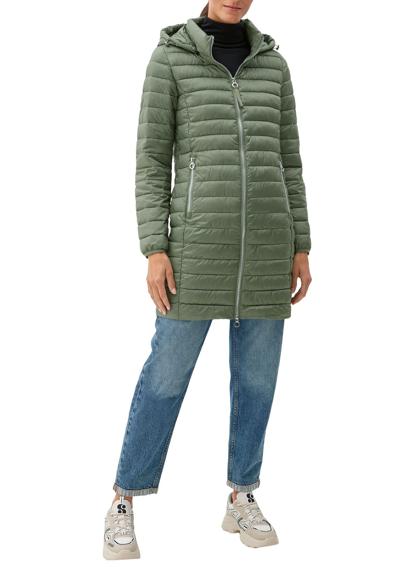 s.Oliver Steppmantel mit Beutel günstig online kaufen