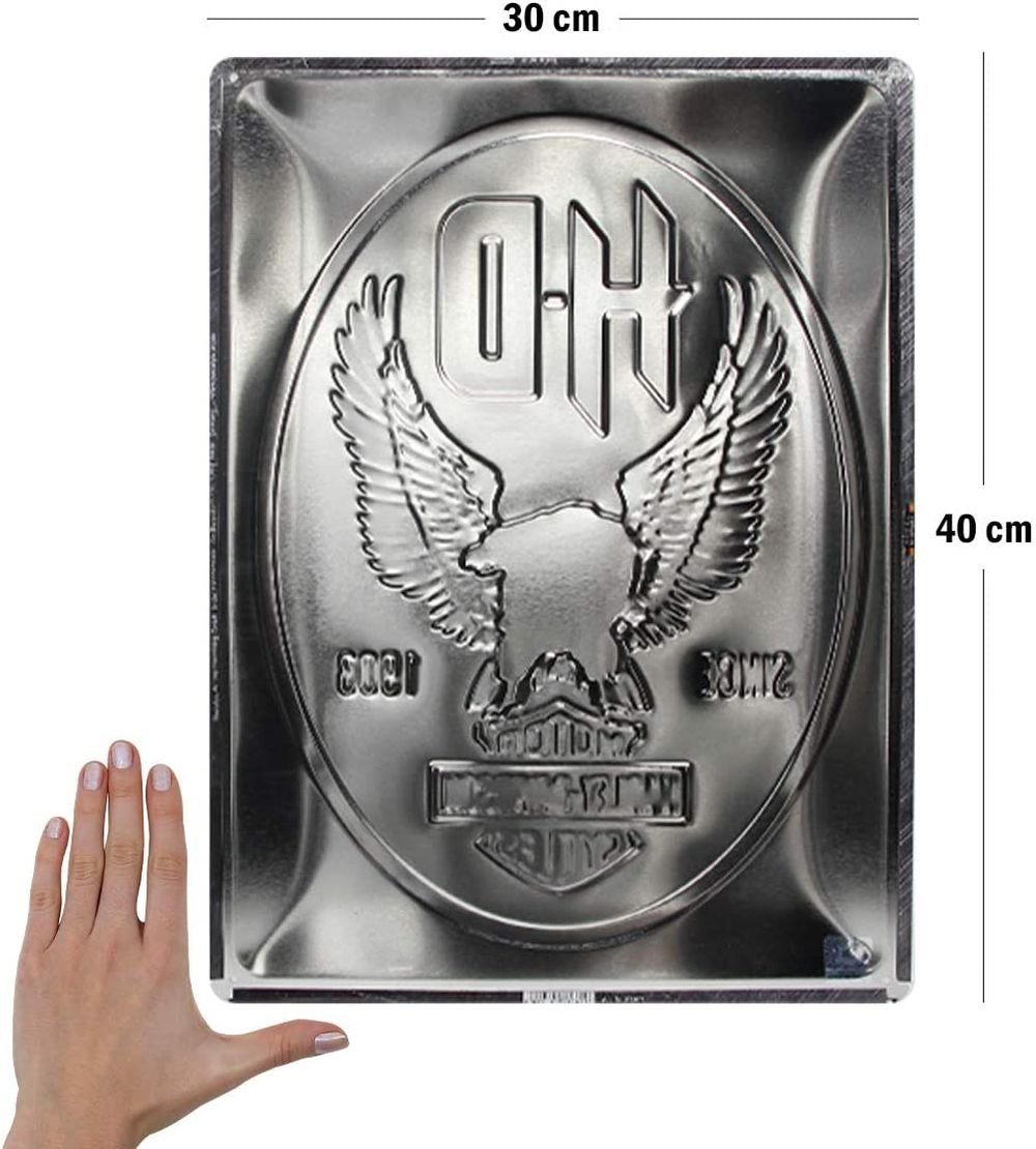 Nostalgic-Art Metallschild Blechschild 30 x 40 cm - Harley-Davidson - Metal günstig online kaufen