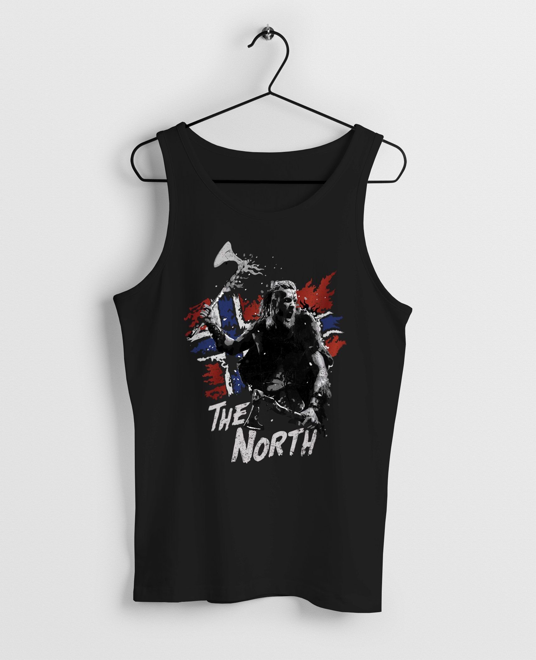 Neverless Tanktop Herren Tank-Top Valhalla Shirt Norwegen Muscle The Wikinger Neverless® Ragnar North Print Berserker Odin mit Muskelshirt