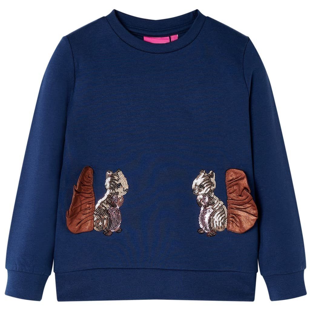 Sweatshirt Kinder-Sweatshirt Marineblau 116