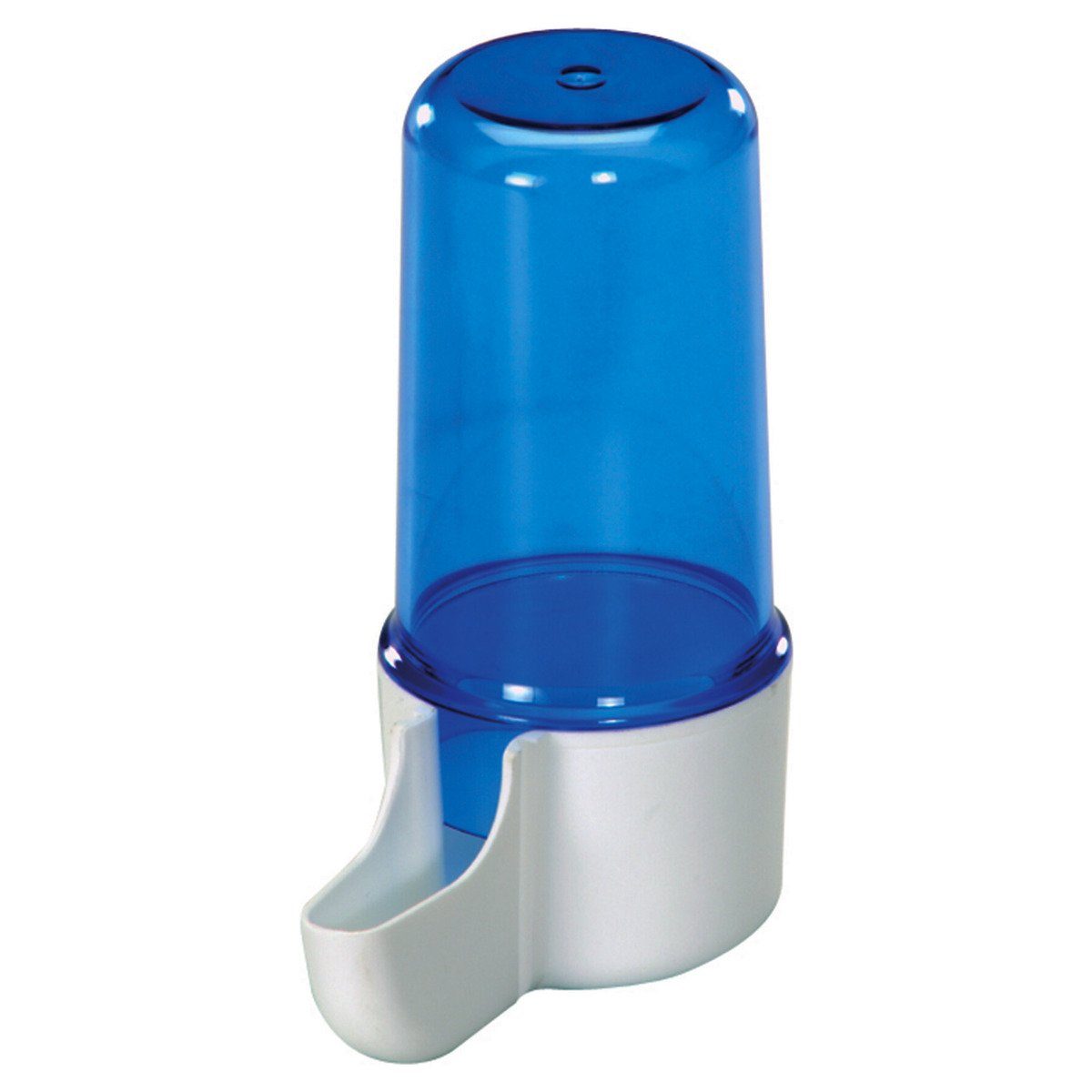 DUVO+ Vogeltränke Tränke Meta Hoge Kunststoff blau