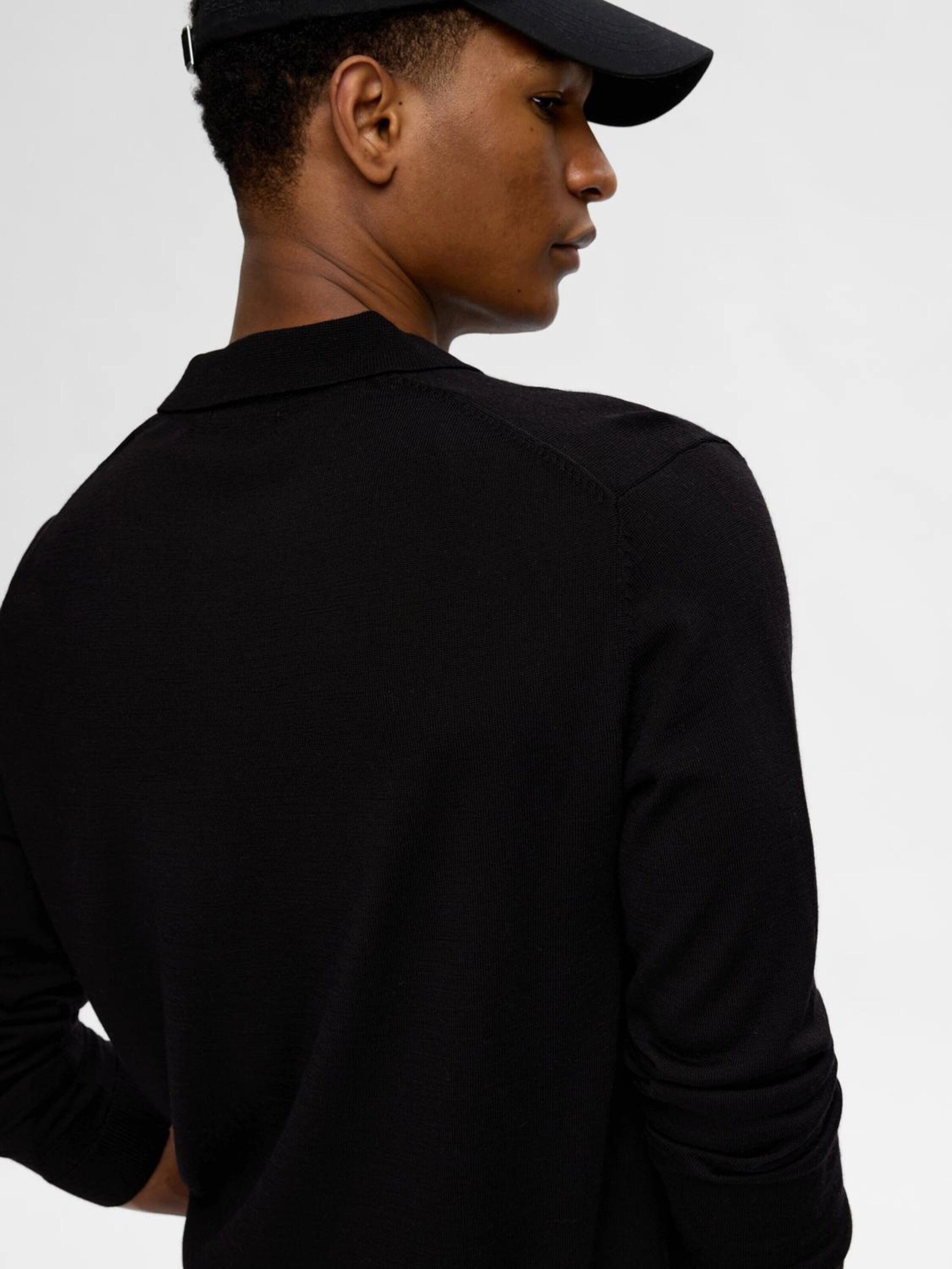 Selected Homme Oversized Half Zip Sweatshirt In Cream-white