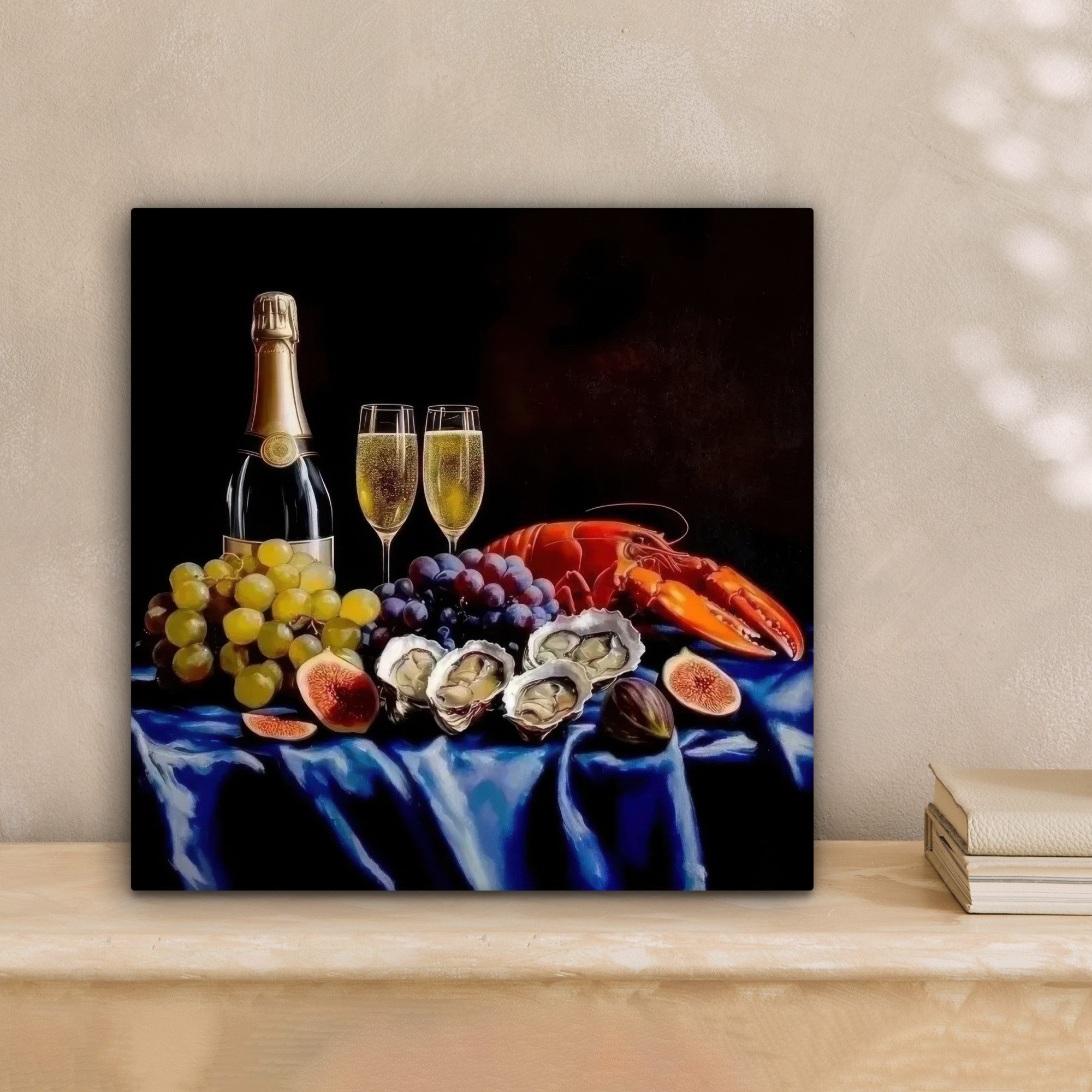 OneMillionCanvasses® Leinwandbild Champagner - Luxus - günstig online kaufen