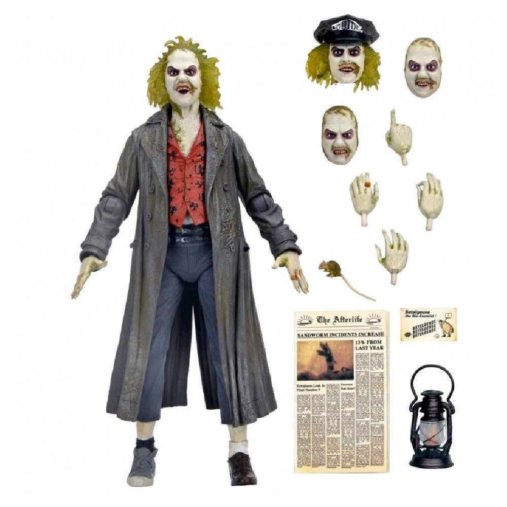 NECA Actionfigur Beetlejuice 1988 Ultimate Beetlejuice: Tour Guide The Bio-Exorcist Fig