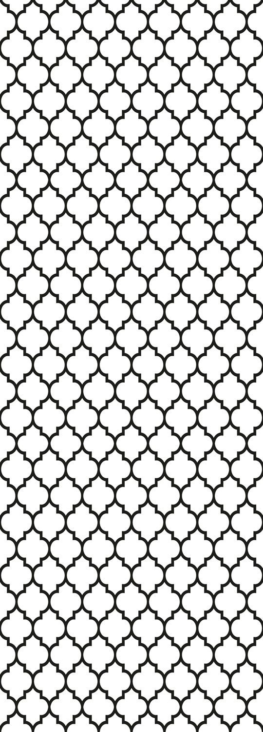 queence Vinyltapete Plamp, glatt, 3D-Optik, Motiv, bedruckt, clean, 90x250cm, selbstklebend, kinderleichte Anbringung, Sticker