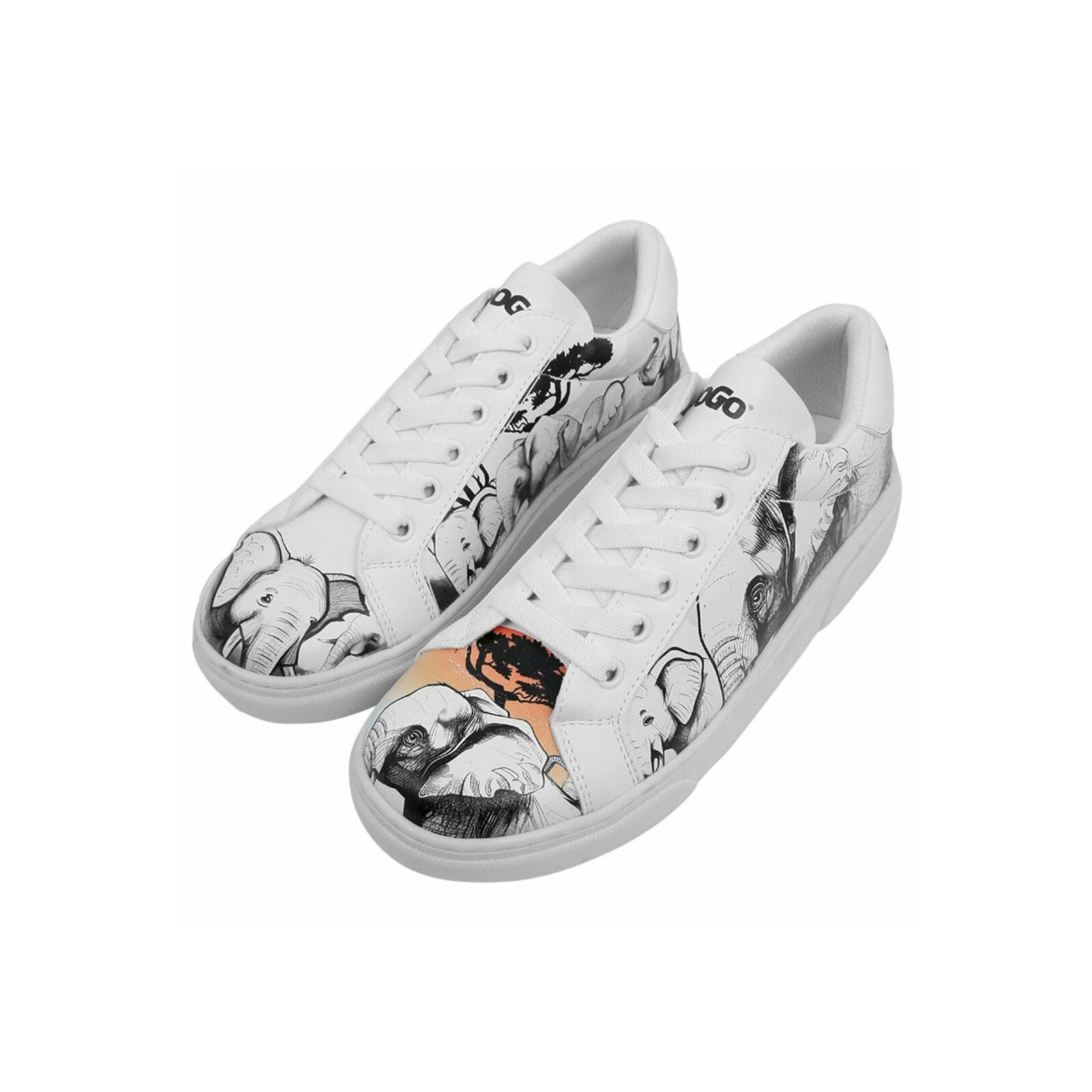 DOGO Ace Low-Top Sneaker Sunset Animals günstig online kaufen