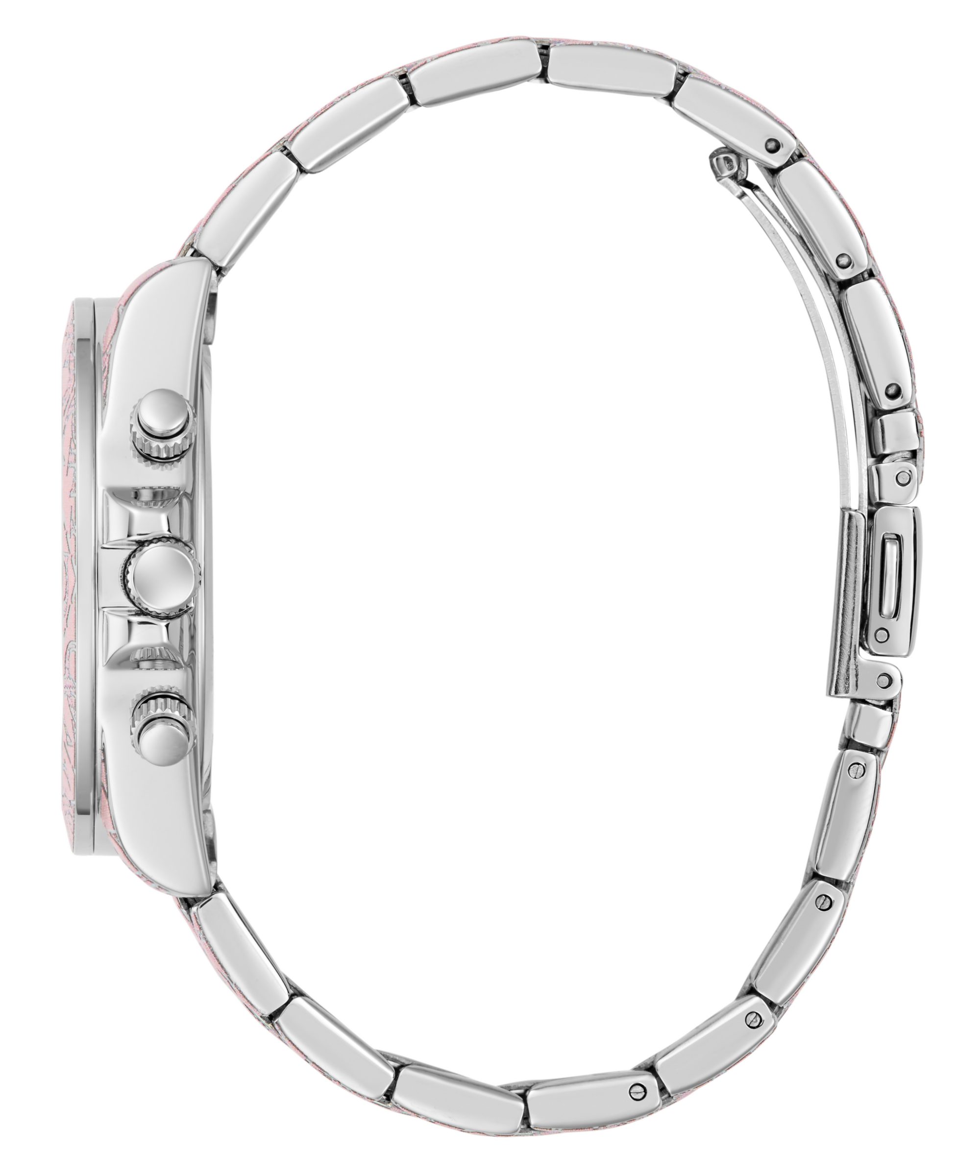 Guess Multifunktionsuhr GEMMA GW0986L1, Quarzuhr, Armbanduhr, Damenuhr, Edelstahlarmband, Datum