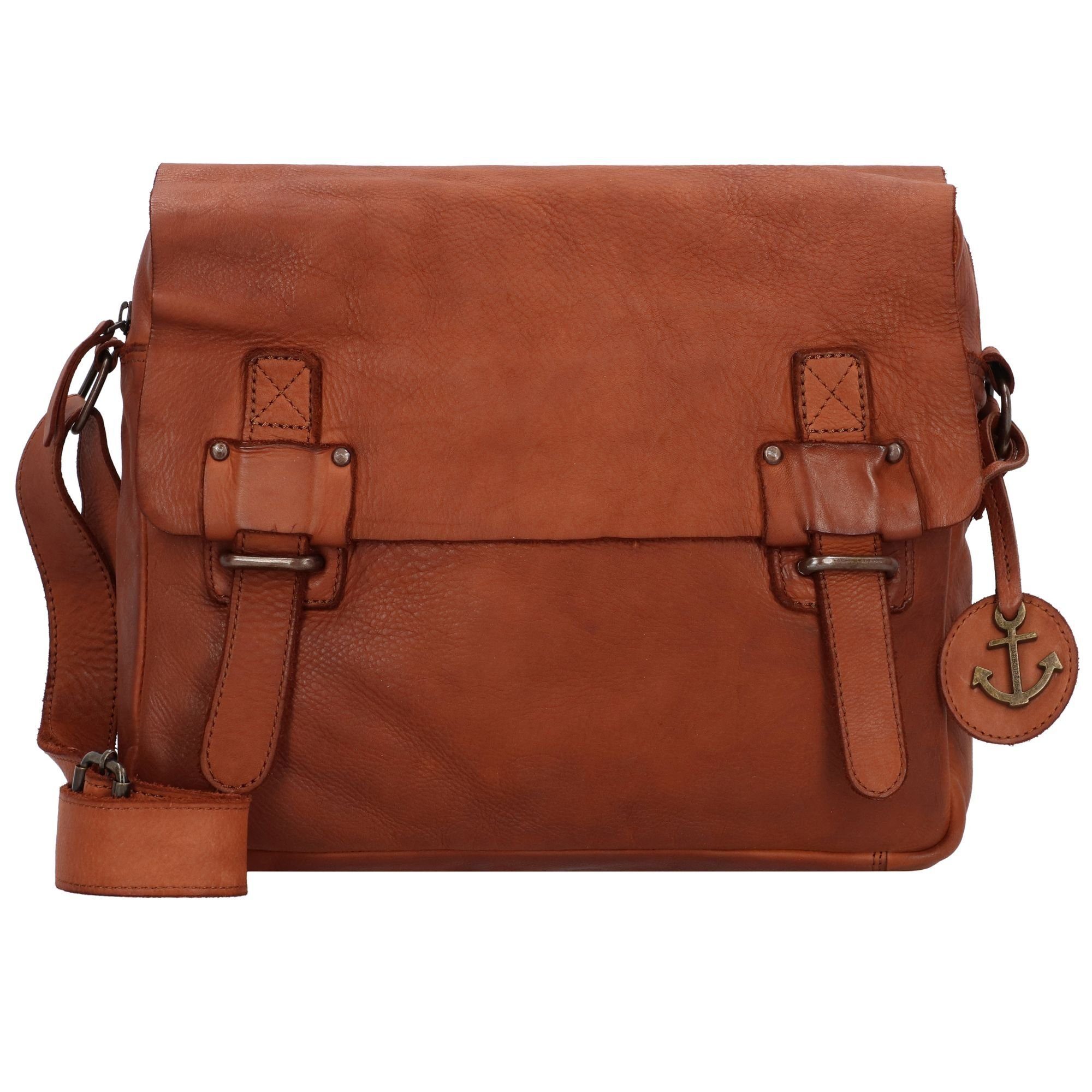 HARBOUR 2nd Umhängetasche Cool Casual, Leder charming cognac