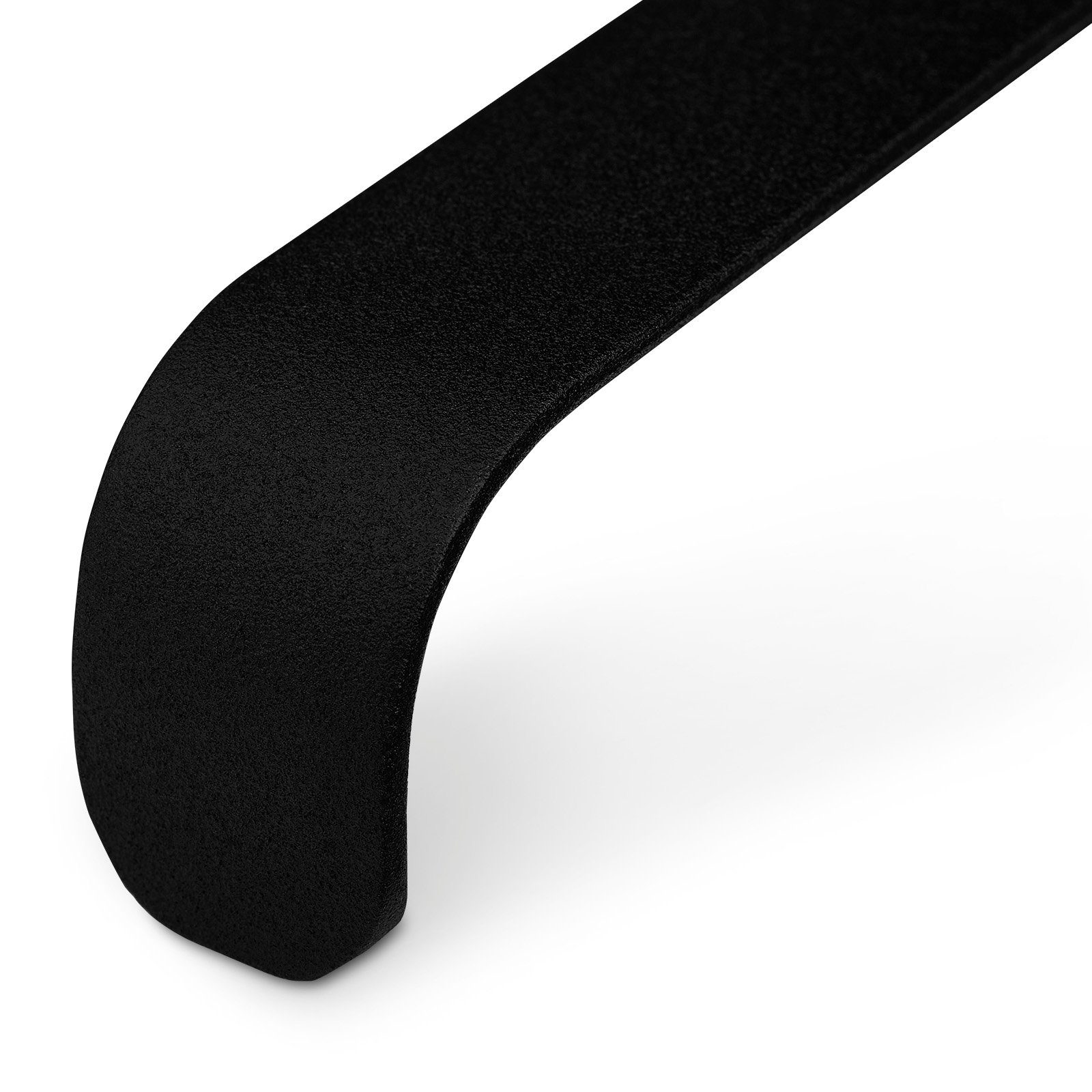 SO-TECH® Möbelgriff Schrankgriff DALE BA 128 - 192 mm, Lochabstand 128 mm schwarz texturiert inkl. Schrauben