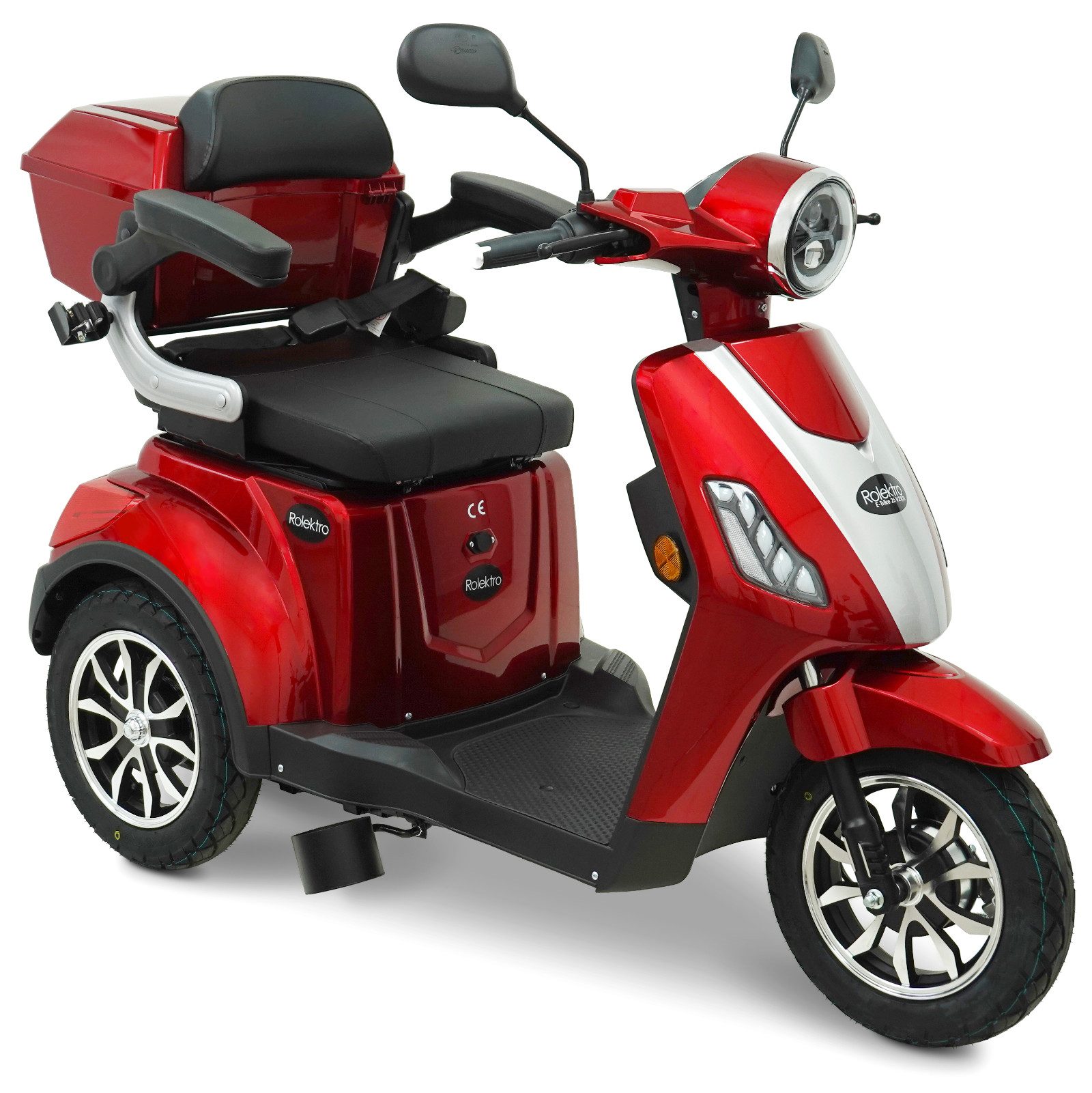 Elektromobil Rolektro E-Trike 25 V.2-R31 Bleigel