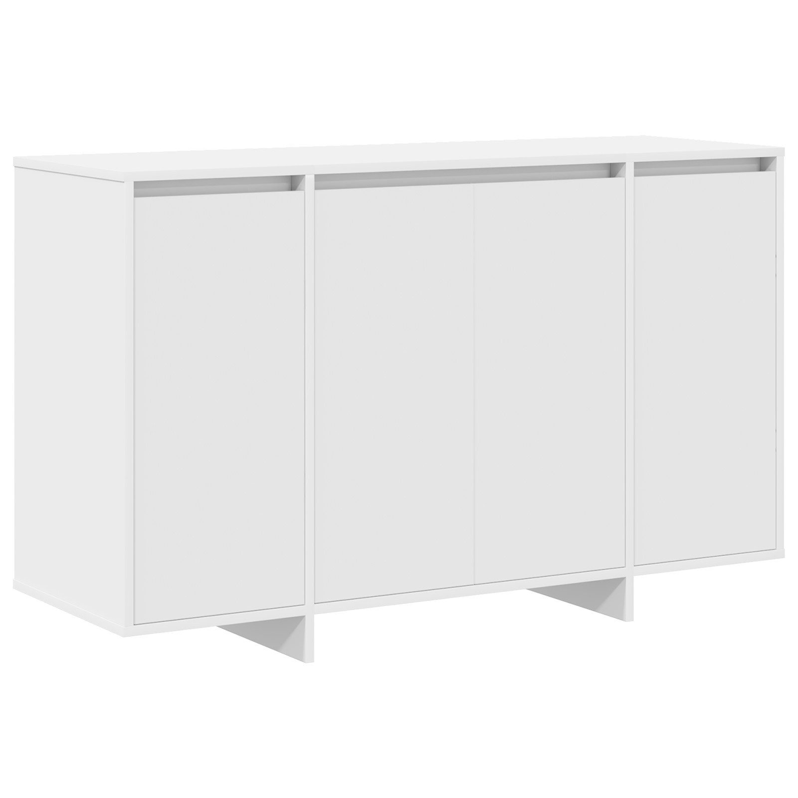 vidaXL Sideboard Weißes Sideboard Weiß Beschichtetes günstig online kaufen
