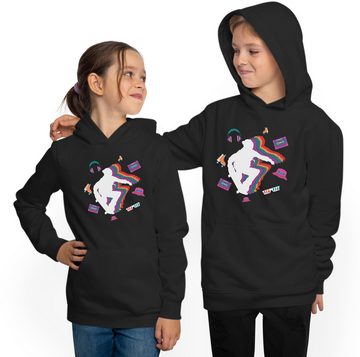 MyDesign24 Hoodie Kinder Kapuzensweatshirt Skater Kapuzen Pulli Kapuzen Pullover mit Aufdruck, i521