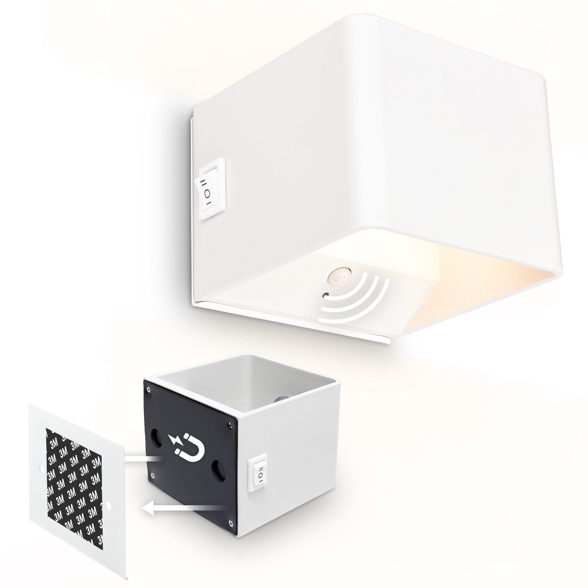Briloner Leuchten LED Wandleuchte BARRO, LED günstig online kaufen
