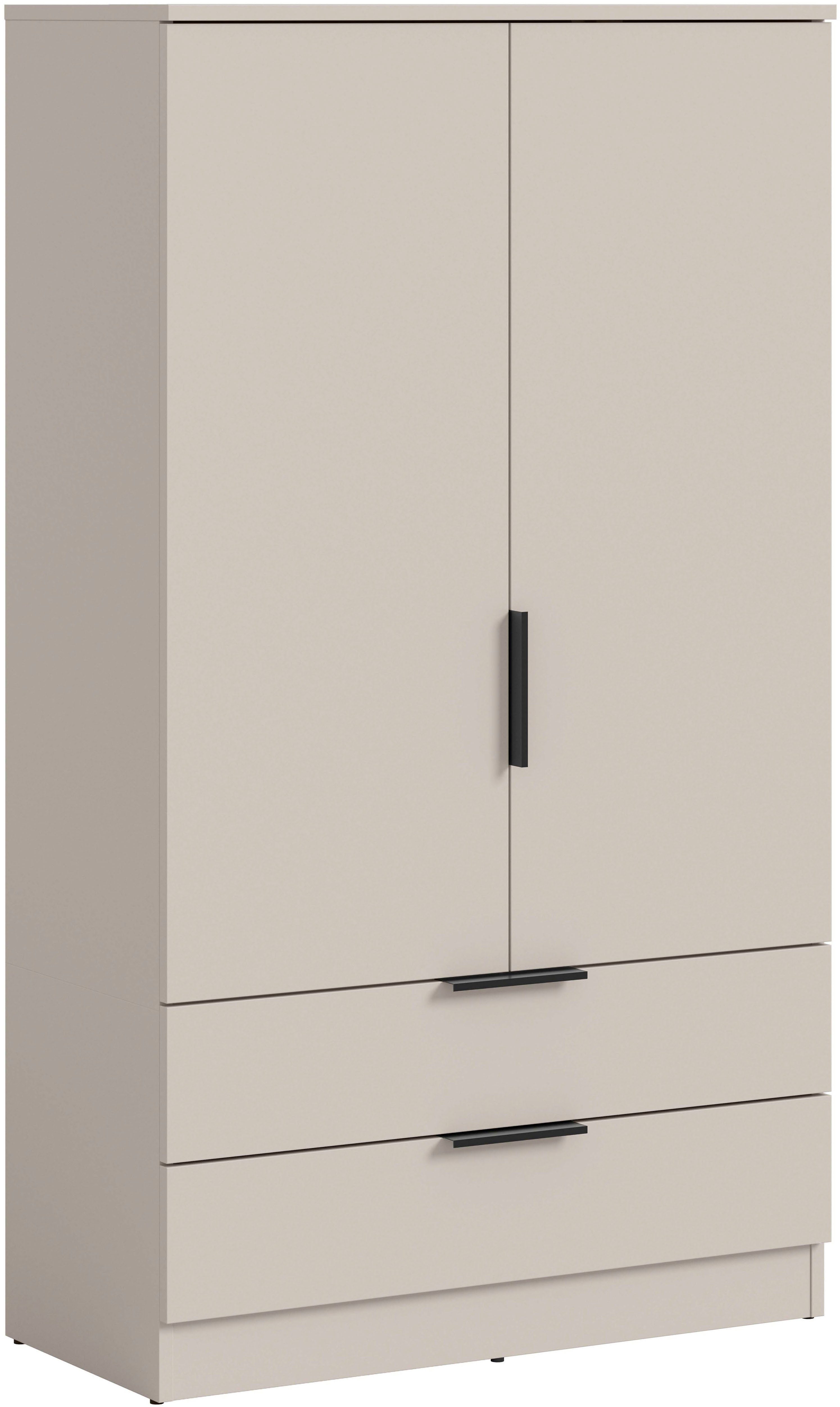 Home affaire Wäscheschrank SKARDE, TOPSELLER!, Kleiderschrank, Schlafzimmerschrank, Schrank (1-St., Höhe: 140 cm, 2 Türen, 2 Schubladen, 1 Kleiderstange) OTTO BESTSELLER, Garderobe, Universalschrank, Flurschrank, Schrank
