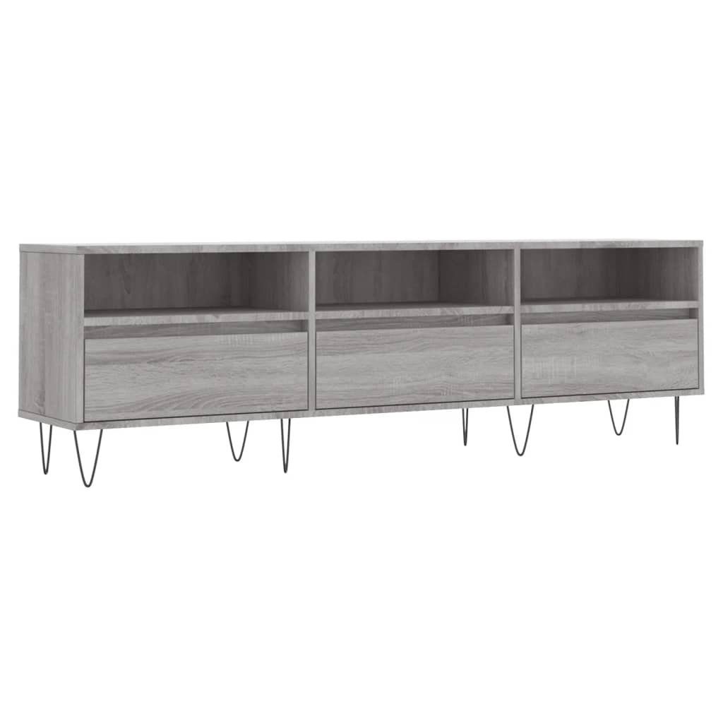 vidaXL TV-Schrank TV-Schrank Grau Sonoma 150x30x44,5 cm Spanplatte günstig online kaufen
