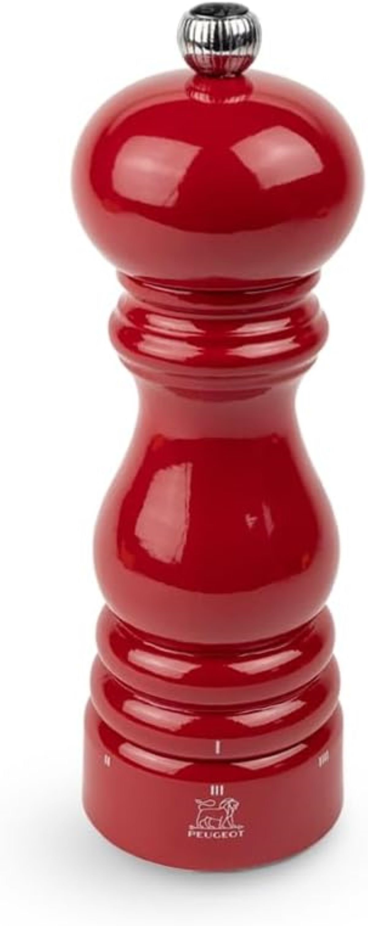 PEUGEOT Kräutermühle Peugeot, Salzmühle Paris u' Select Holz 18 cm, red passion, (1 Stück)
