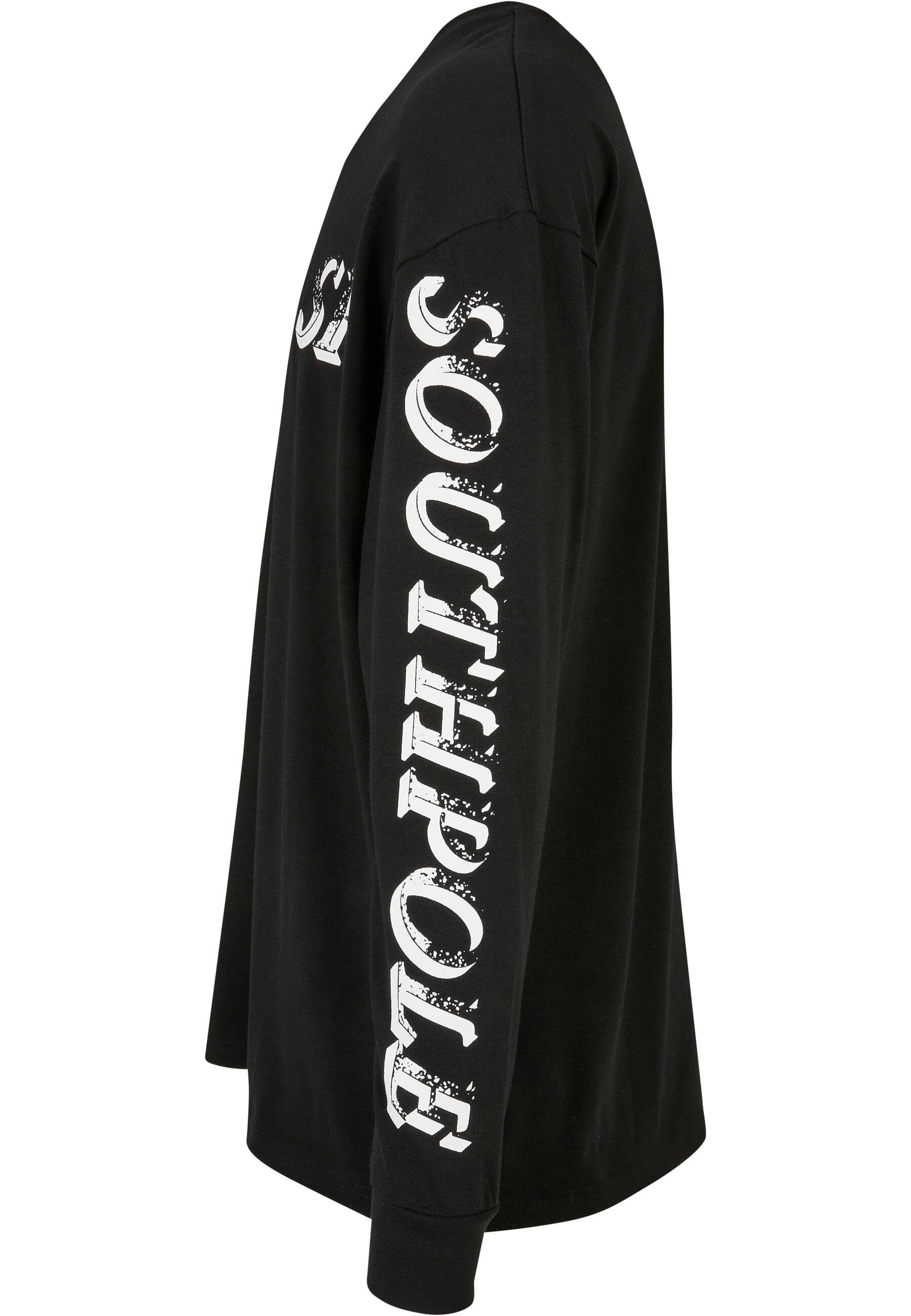 black (1-tlg) Southpole Southpole Script Longsleeve Herren T-Shirt