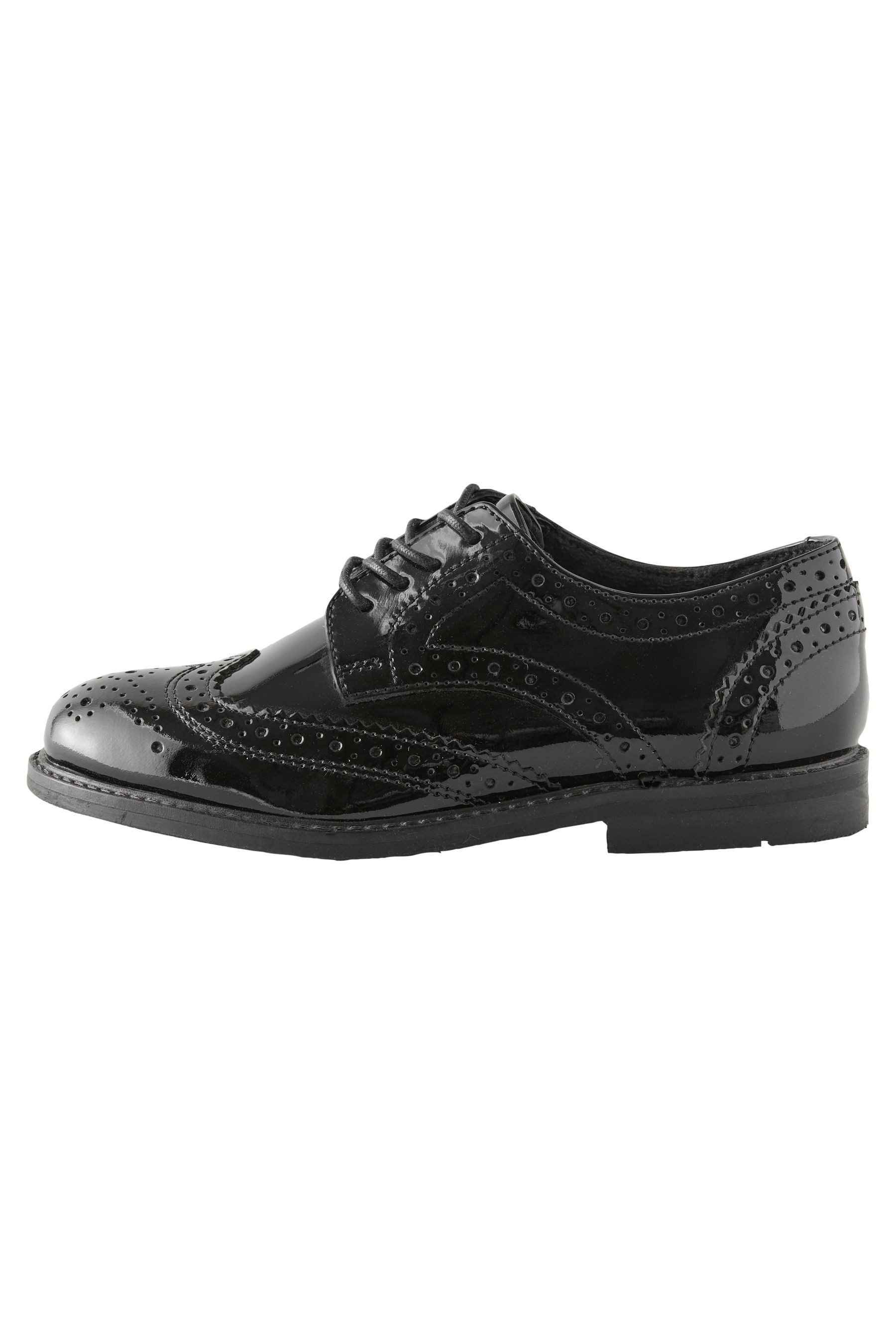 Next Brogues zum Schnüren aus Leder Budapester