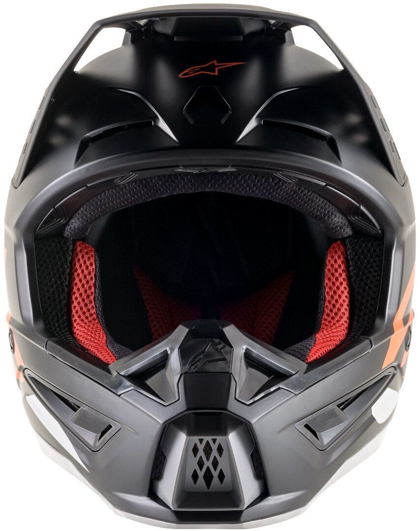 Alpinestars Motocrosshelm S-M5 Compass Motocross Helm, Notfallsystem-Polsterung (EQRS)