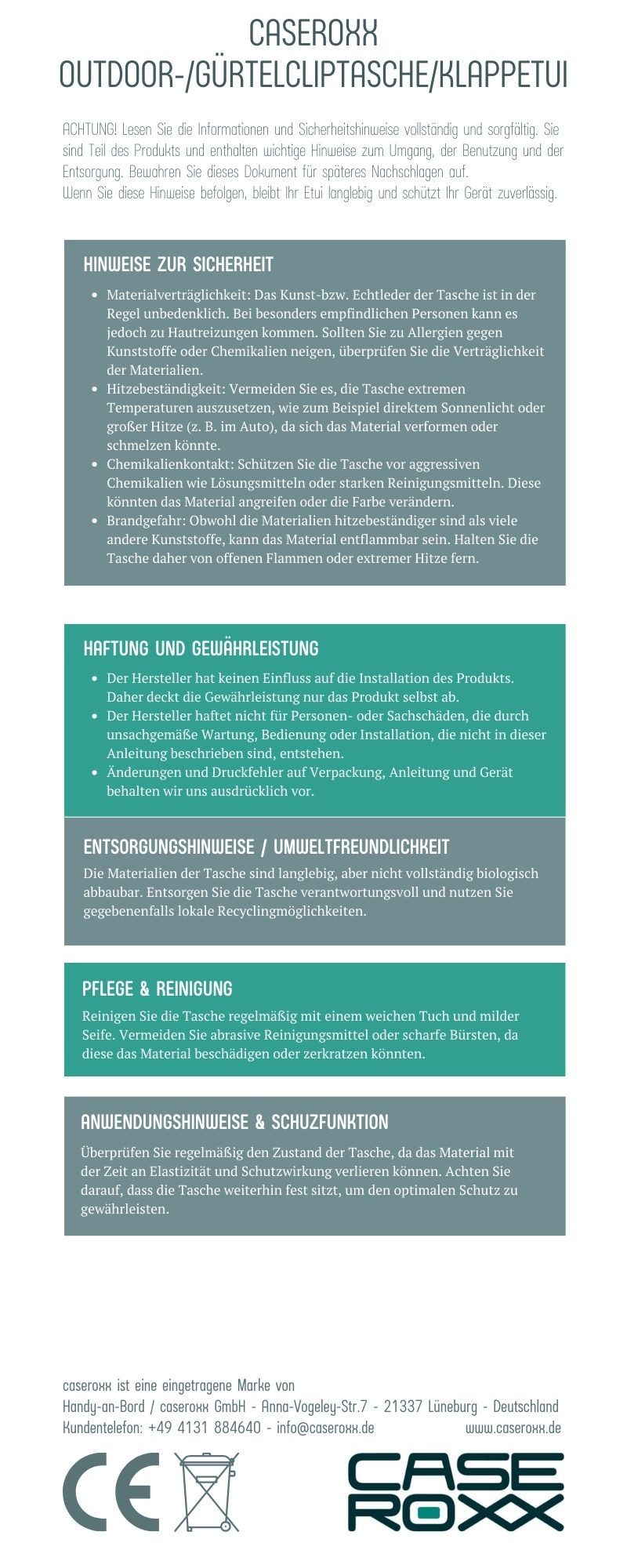 caseroxx Handytasche Klappetui für Vivo Y19 (Einzelartikel, 1-tlg., Klappetui), Kreditkartenfächer (siehe Bilder)