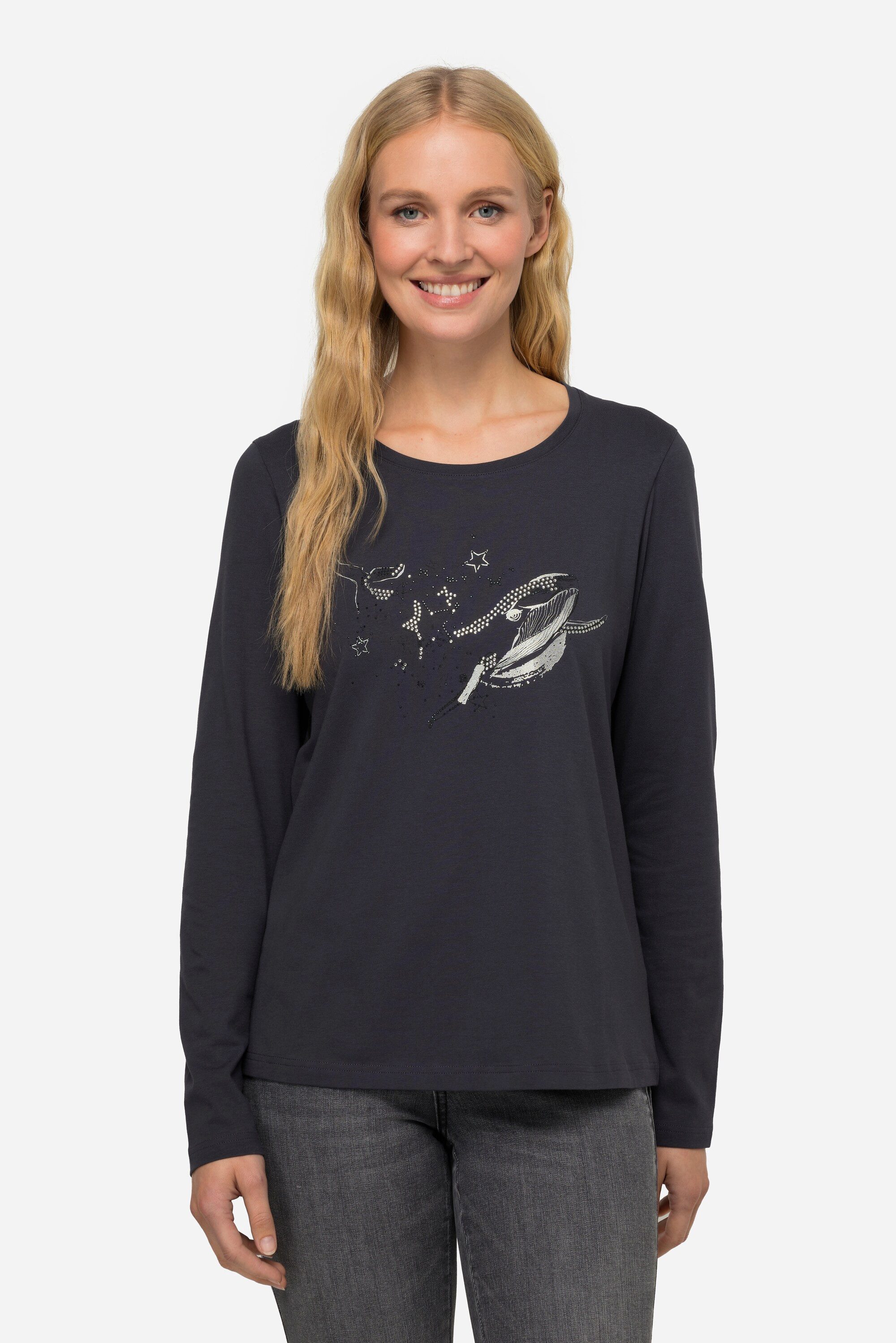 Laurasøn Longsleeve T-Shirt Wal Rundhals Langarm günstig online kaufen