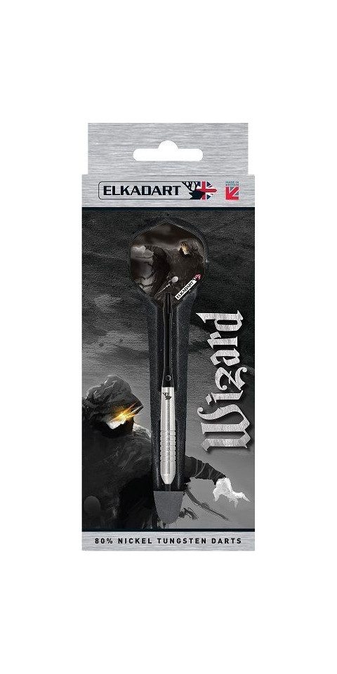 Elkadart Dartpfeil ELKADART Wizard, Steel Dart, 22 Gramm, 80% Tungsten, Komplettsatz