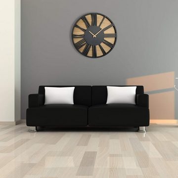 DOPWii Wanduhr 40cm/50cm Wanduhr, Wanduhr aus Holz für Wohnzimmer, Schlafzimmer