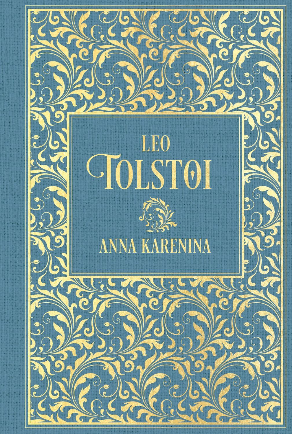 Anna Karenina / Leo N. Tolstoi, Leinen mit Goldprägung