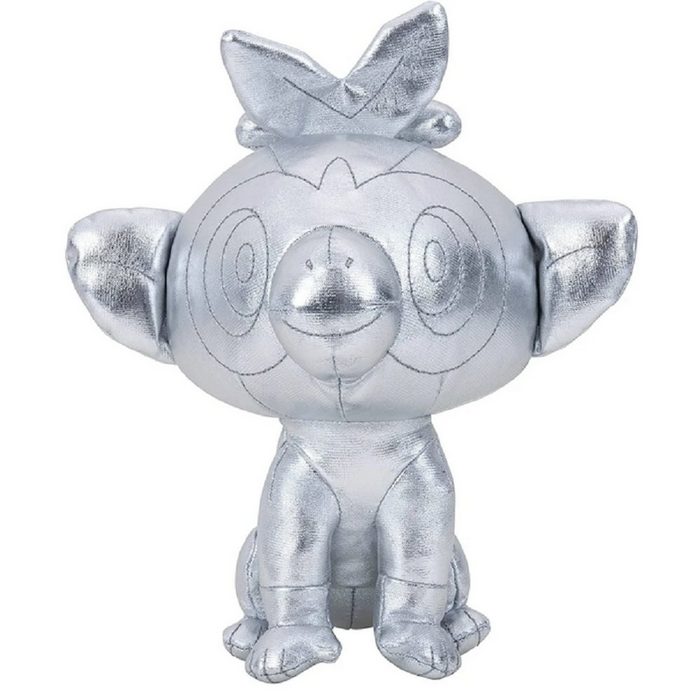 POKÉMON Plüschfigur Pokémon 25. Jubiläum Select Plüschfigur Chimpep Silber 20 cm