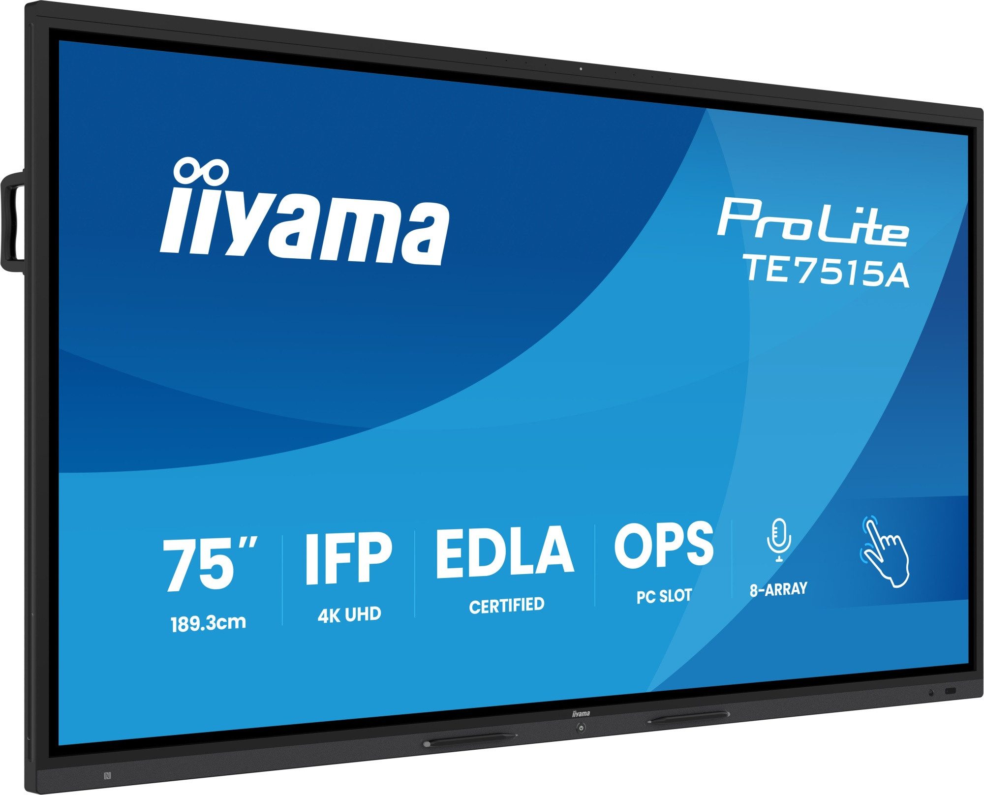 Iiyama TE7515A-B2AG TFT-Monitor (3840 x 2160 px, 4K Ultra HD, Touchscreen)