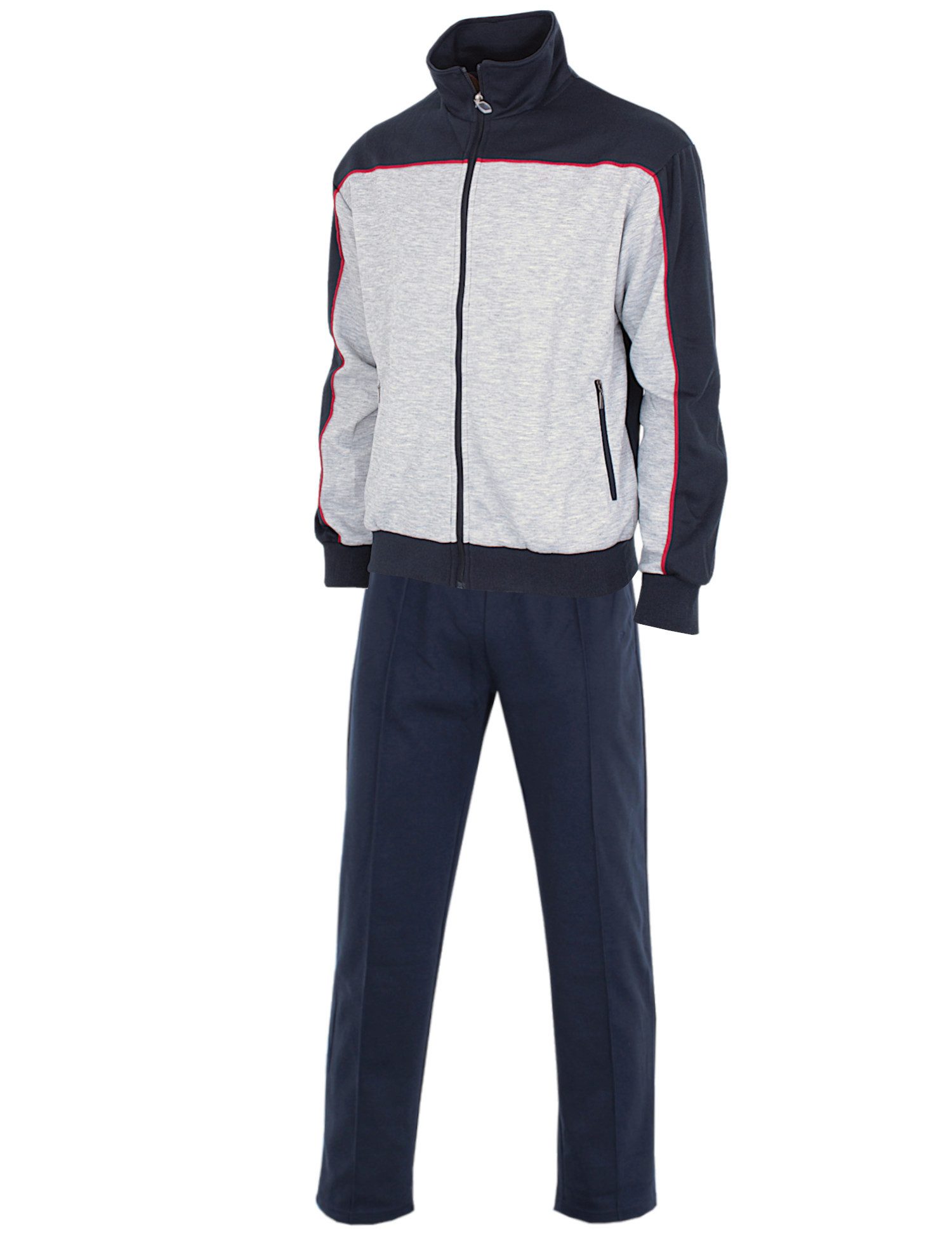 Herbold Sportswear Trainingsanzug Herren Freizeitanzug (2-tlg), mit Frontbi günstig online kaufen