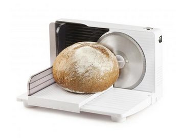 Domo Allesschneider, 120 W, klappbar für Brot & Wurst-Schneide Aufschnitt-Maschine Wellenschliff