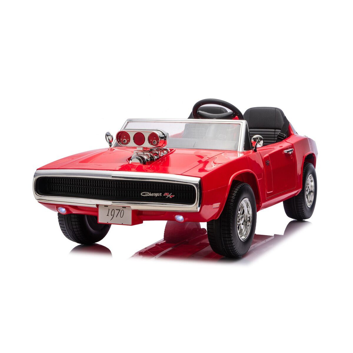 Wisam Elektro-Kinderauto Dodge Charger R/T DLS-K12 24V7Ah Rote Batterie