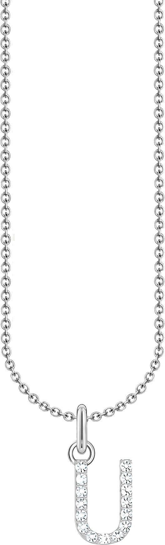 THOMAS SABO Kette mit Anhänger Buchstab...