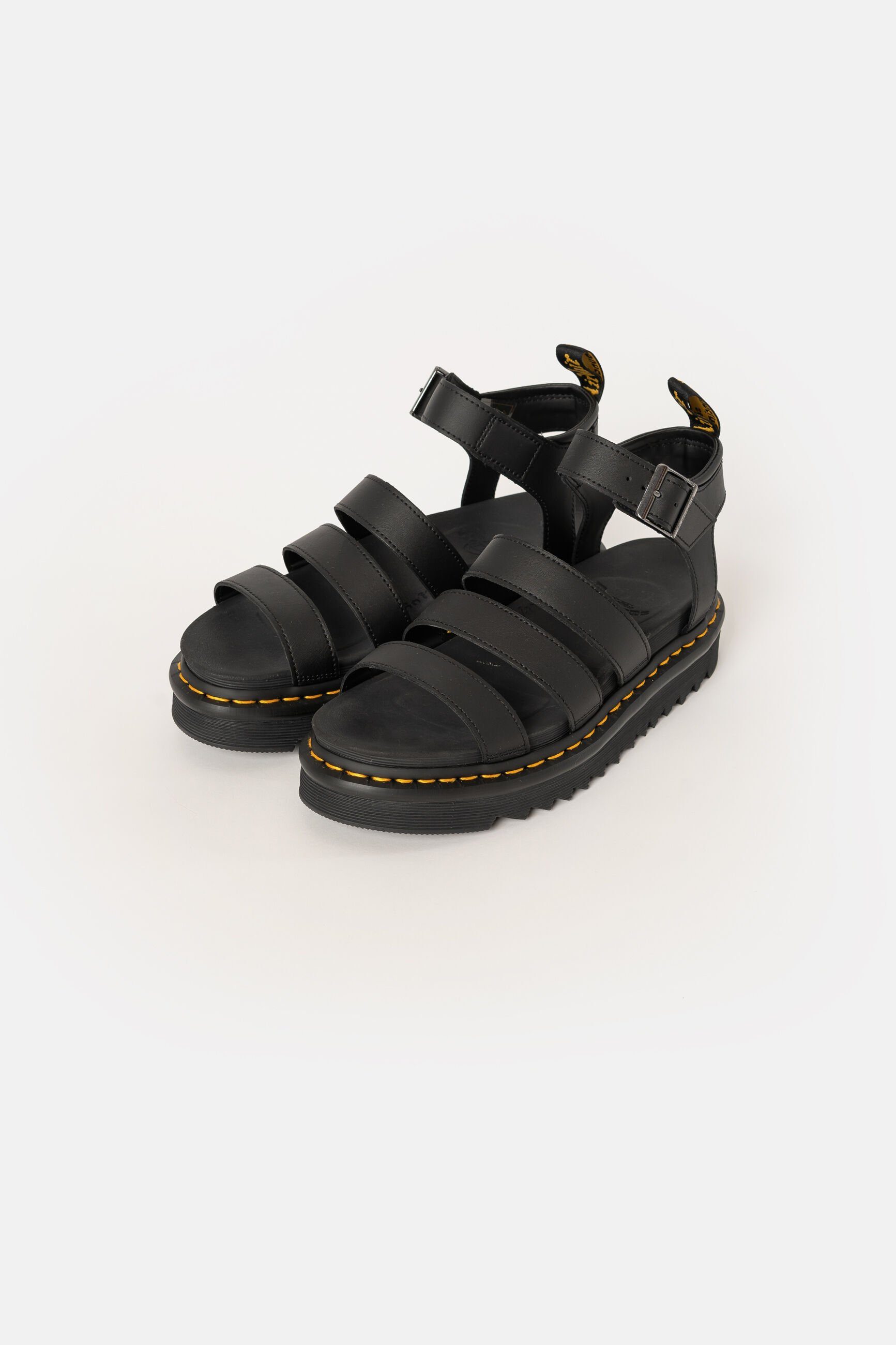 Outdoorsandale DR. MARTENS hydro-Leder Blaire Schwarz mit