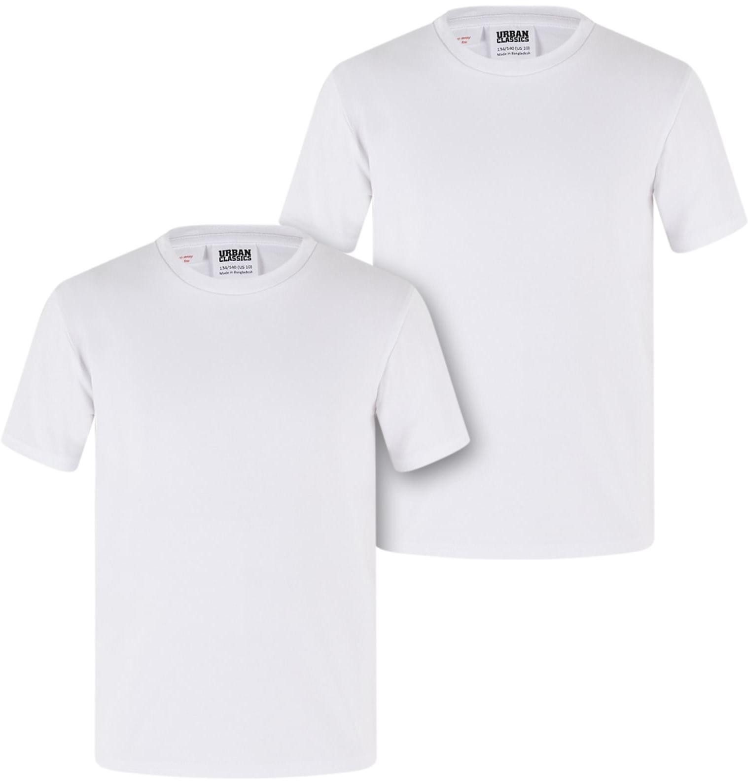T-Shirt Urban Classics Girls Stretch Jersey Tee 2-Pack