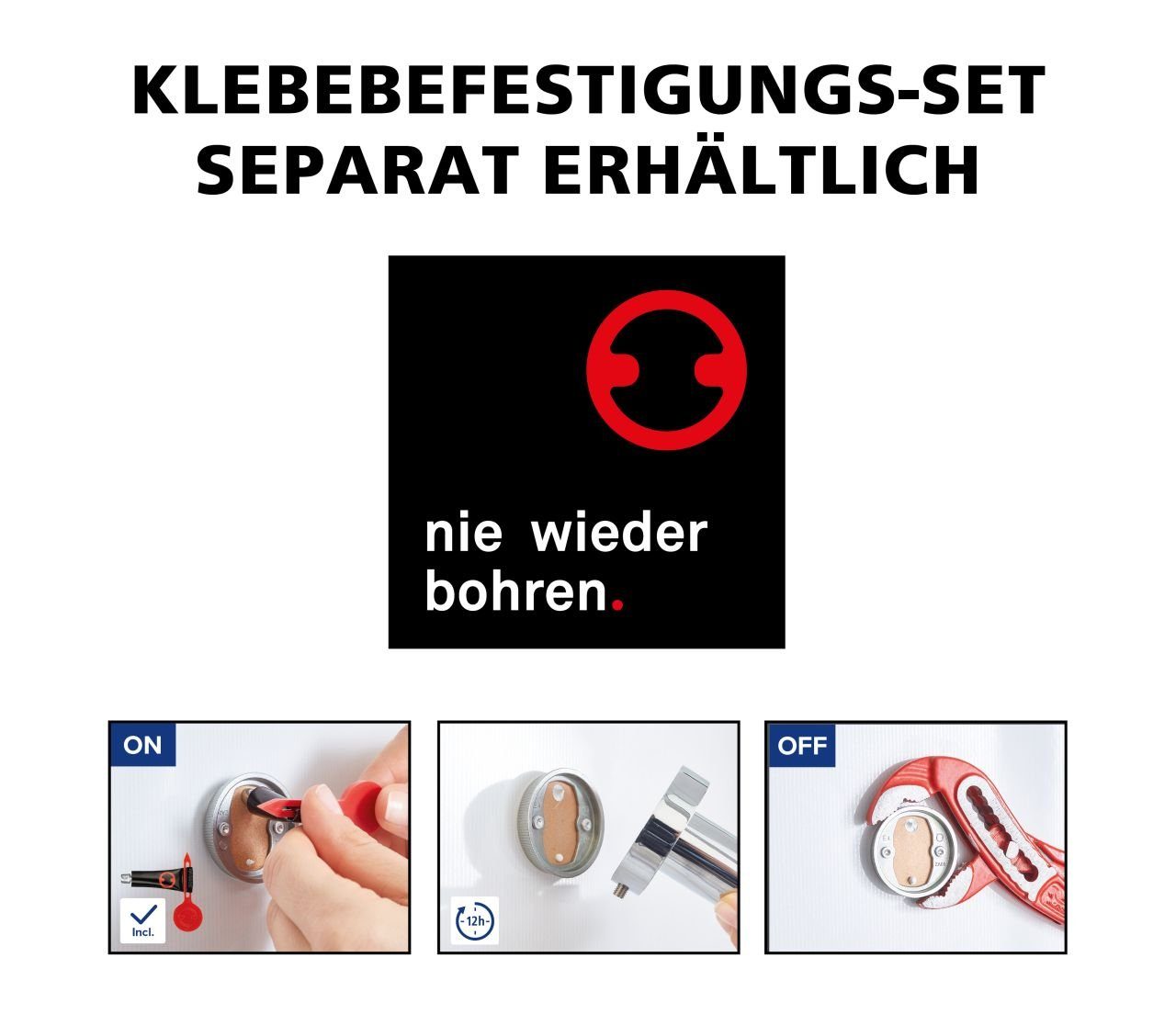 Trend Line Handtuchring Trendline Handtuchhalter Edelstahl gebürstet
