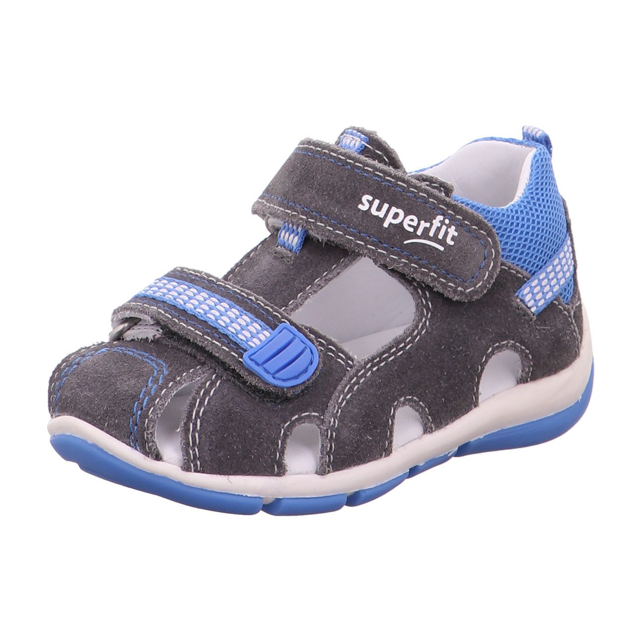 Superfit Superfit Leder Lauflernsandale FREDDY EUR 21 grau Sandale