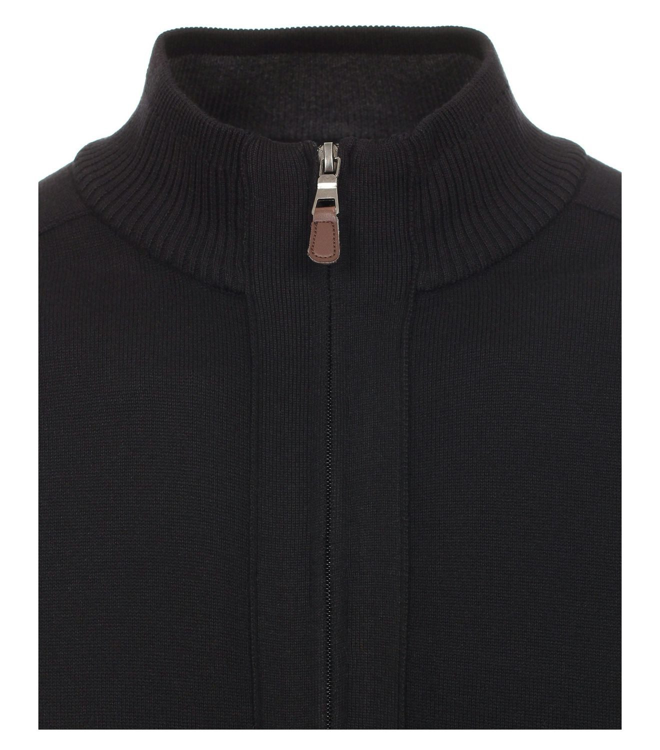 Redmond Strickjacke 681 (1-tlg) mit elastischen Bündchen an Ärmelenden und Saum