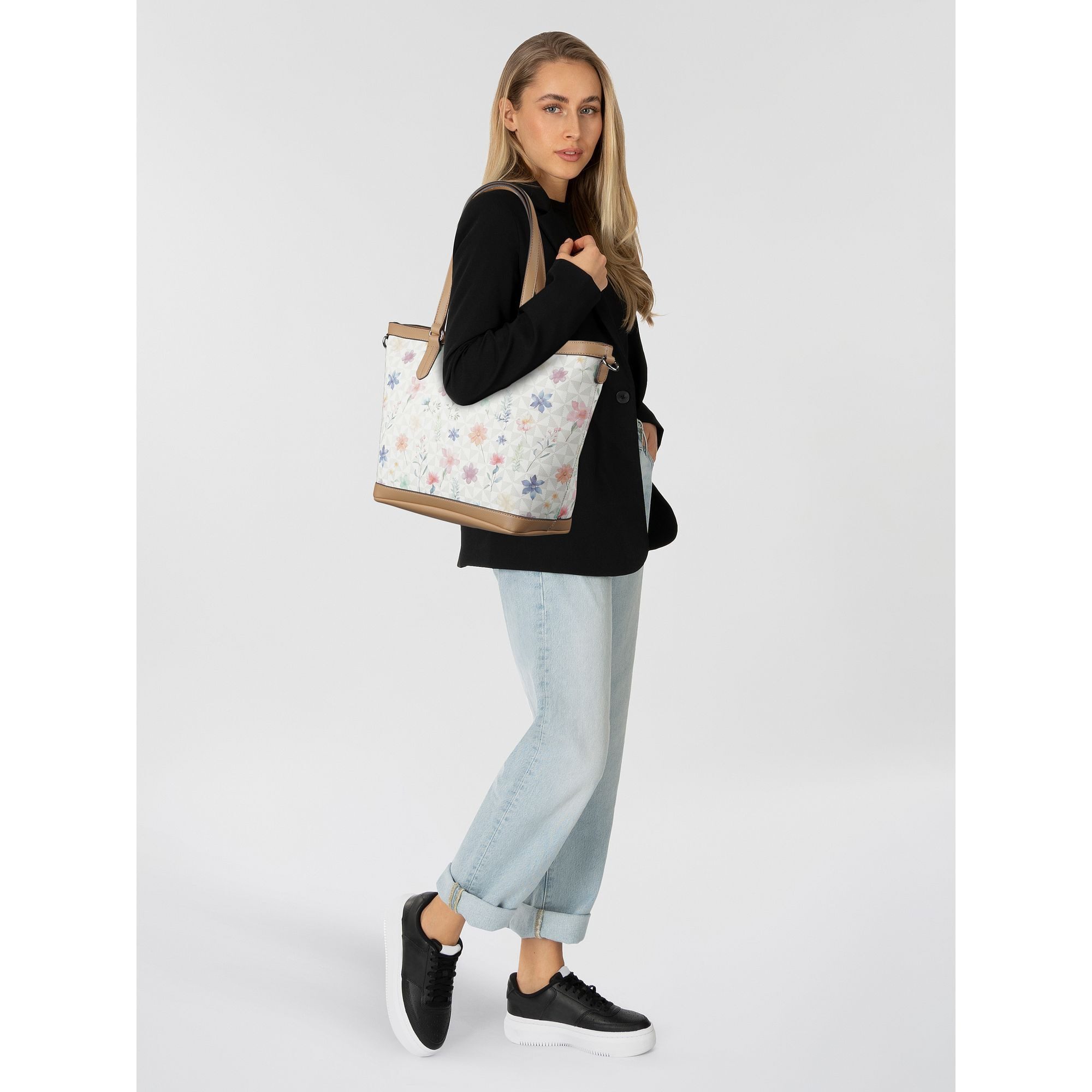Gabor Shopper Meria Flower, Polyurethan