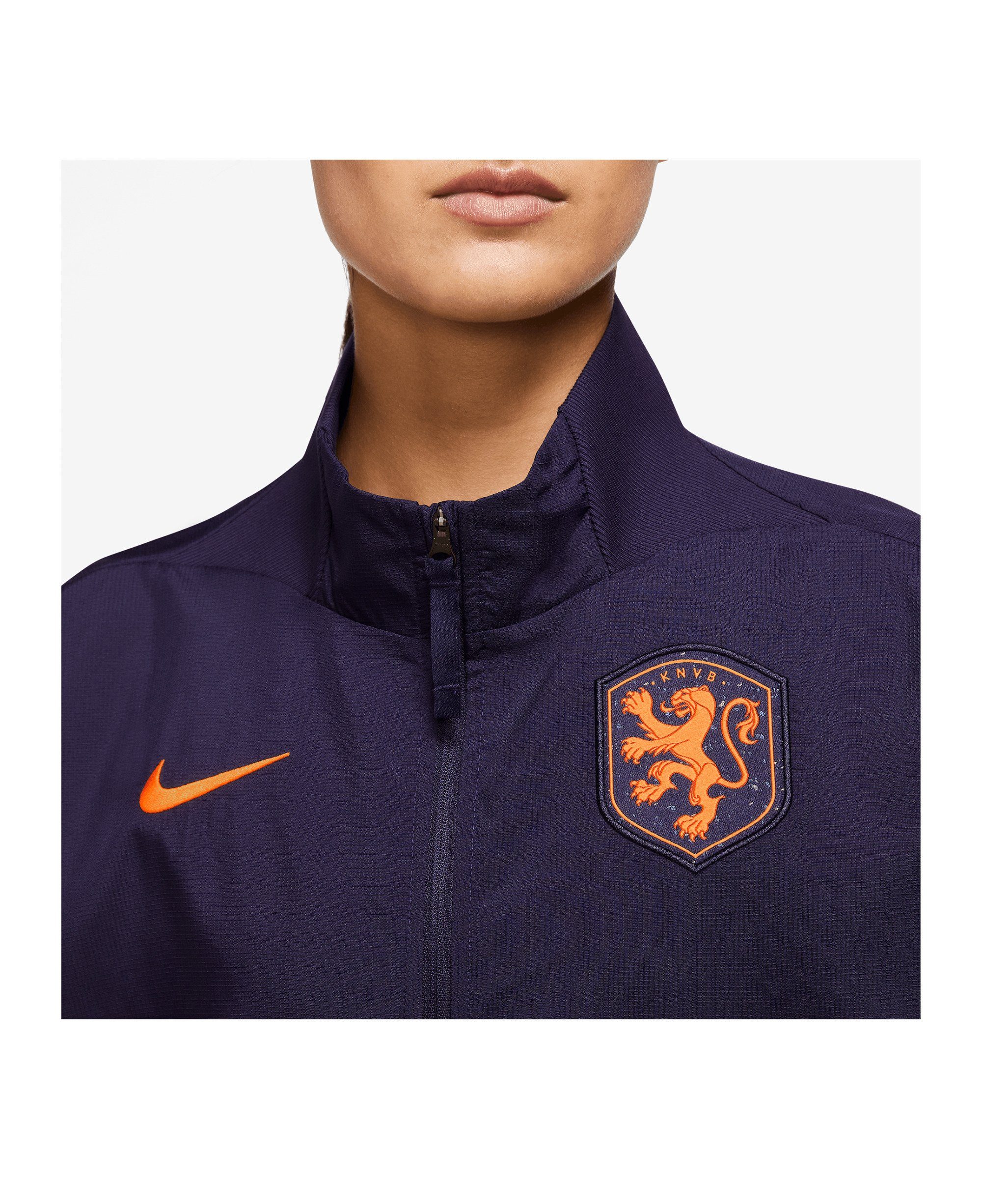 Nike Sweatjacke Jacke Niederlande WM 2023 Prematch Damen Frauen
