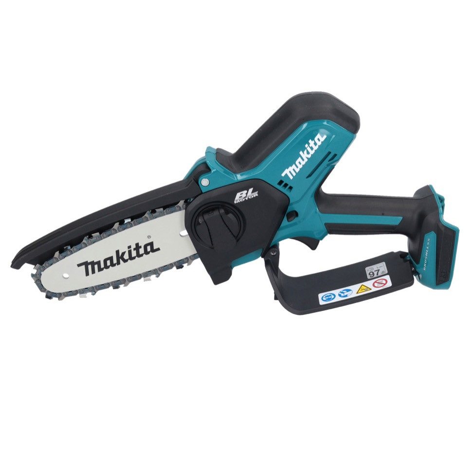 Makita Benzin-Kettensäge DUC 150 RT2 Akku Kettensäge 18 V 15 cm Brushless + 2x Akku 5,0 Ah + L