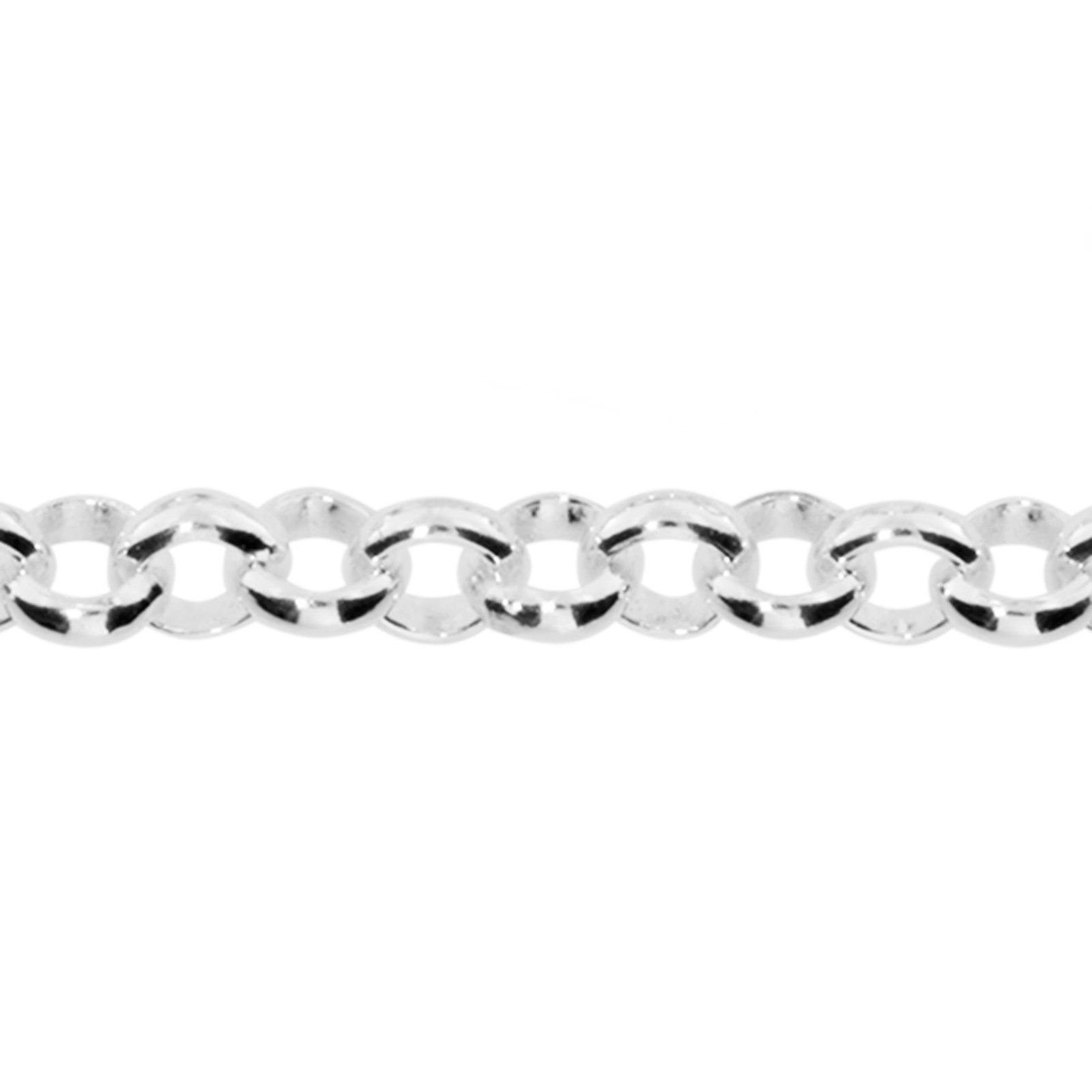 OSTSEE-SCHMUCK Silberkette - Erbs - Silber -, 925/000 mm 2,5 (1-tlg)